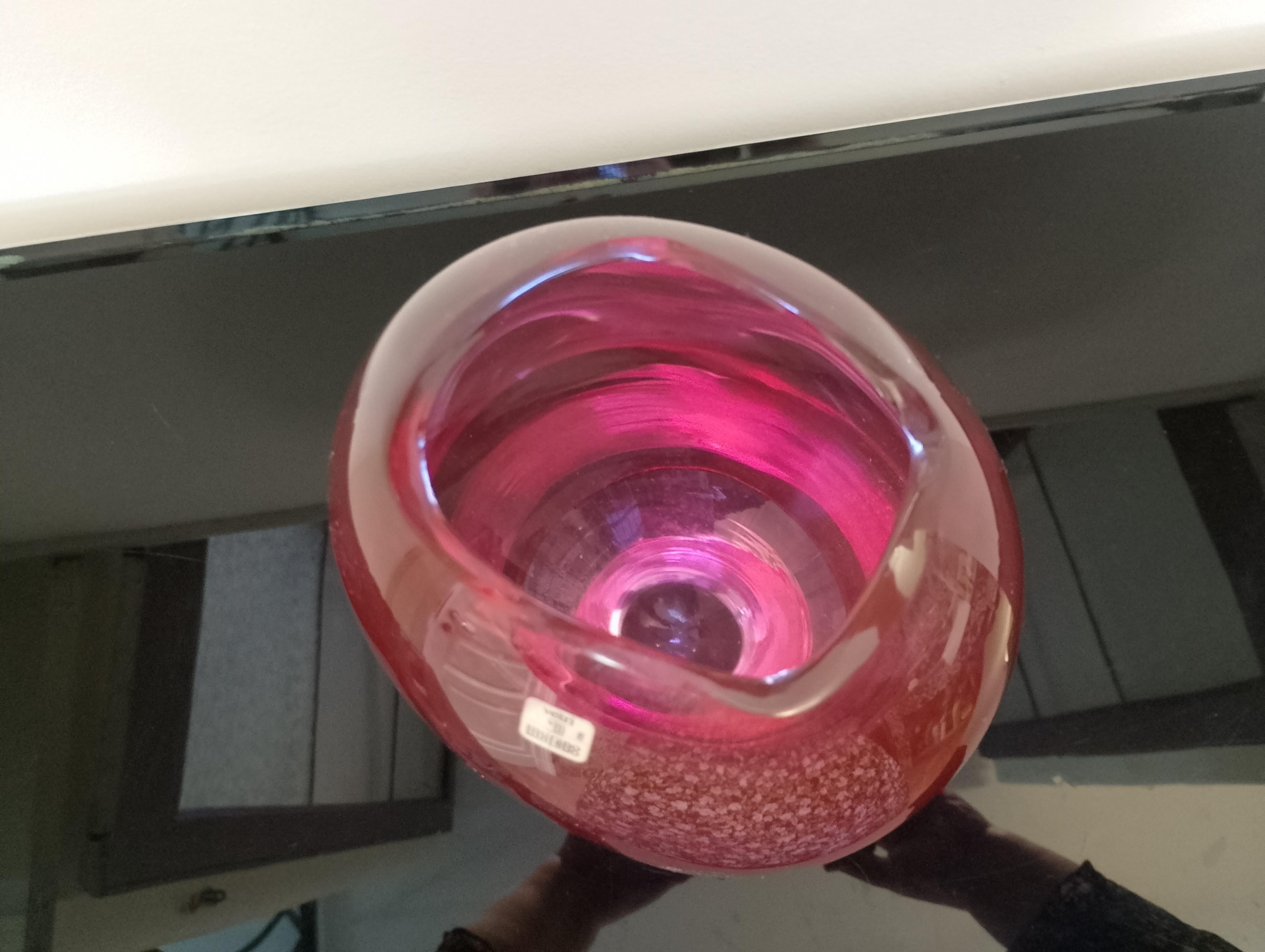 Vetro di Murano Vaso in vetro di Murano, anni '60 in vendita