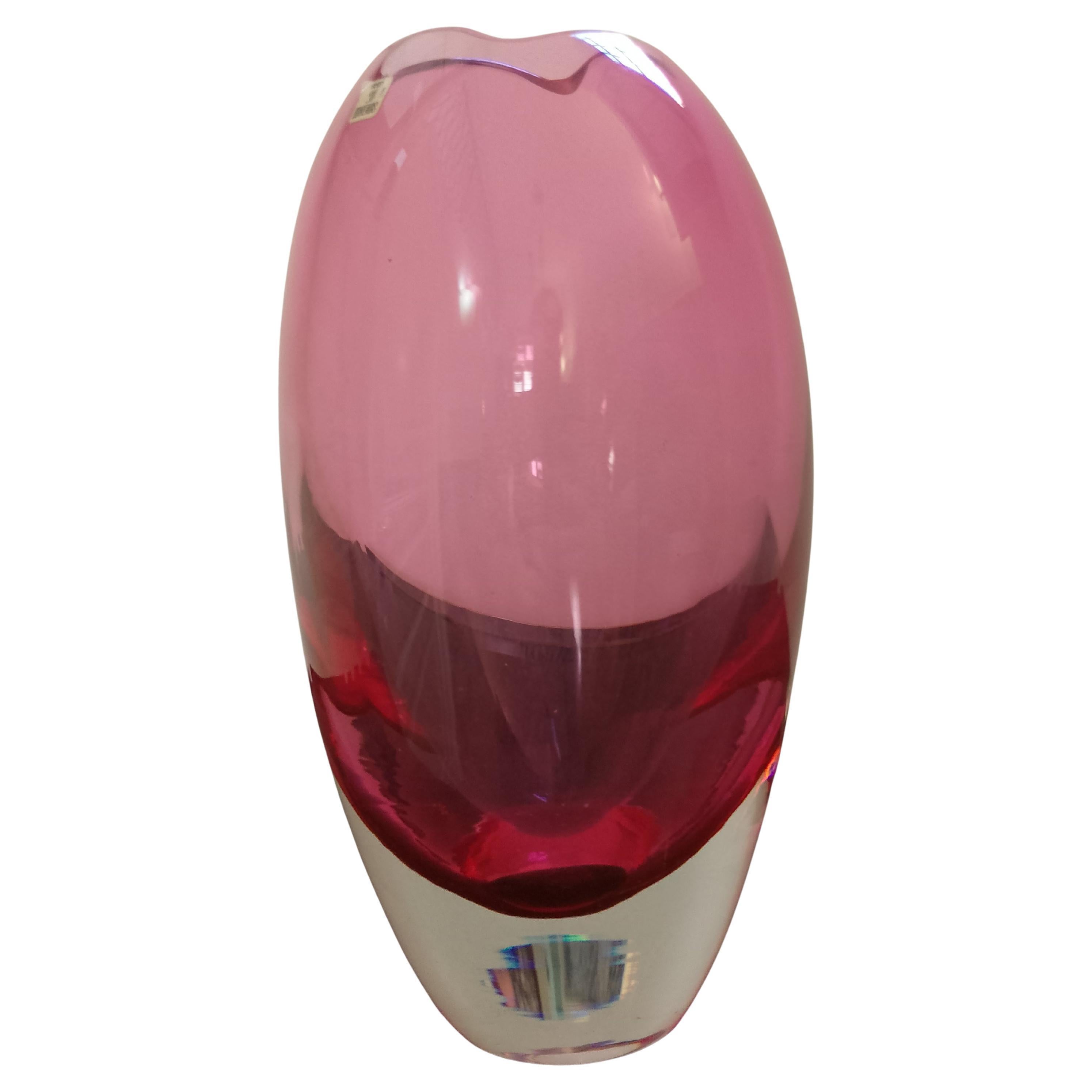 Vaso in vetro di Murano, anni '60