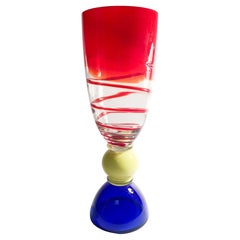Retro Murano Glass Vase Attributable to Carlo Moretti, 1960s