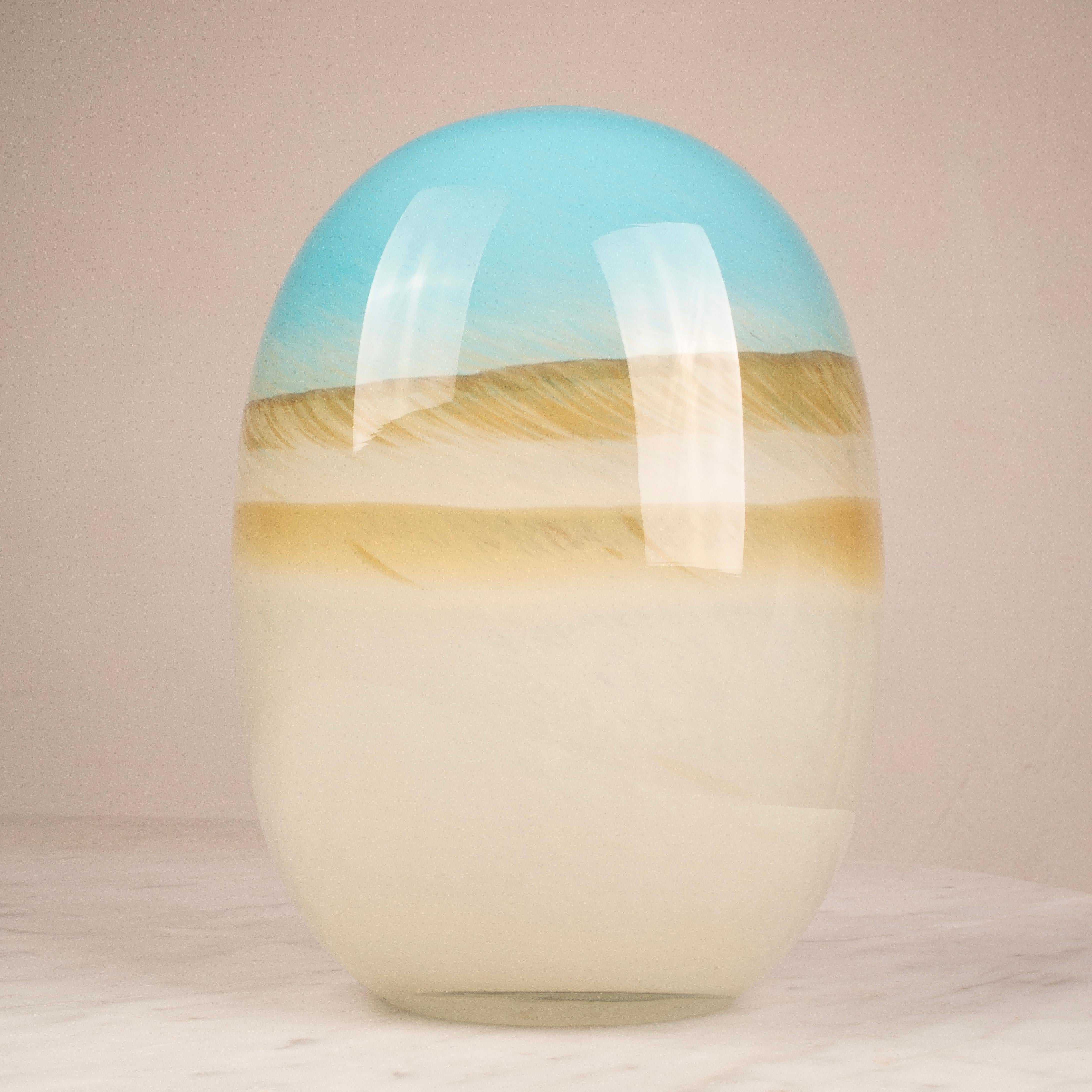 Mid-20th Century Murano Glass Vase Attributed to Carlo Scarpa in vendita