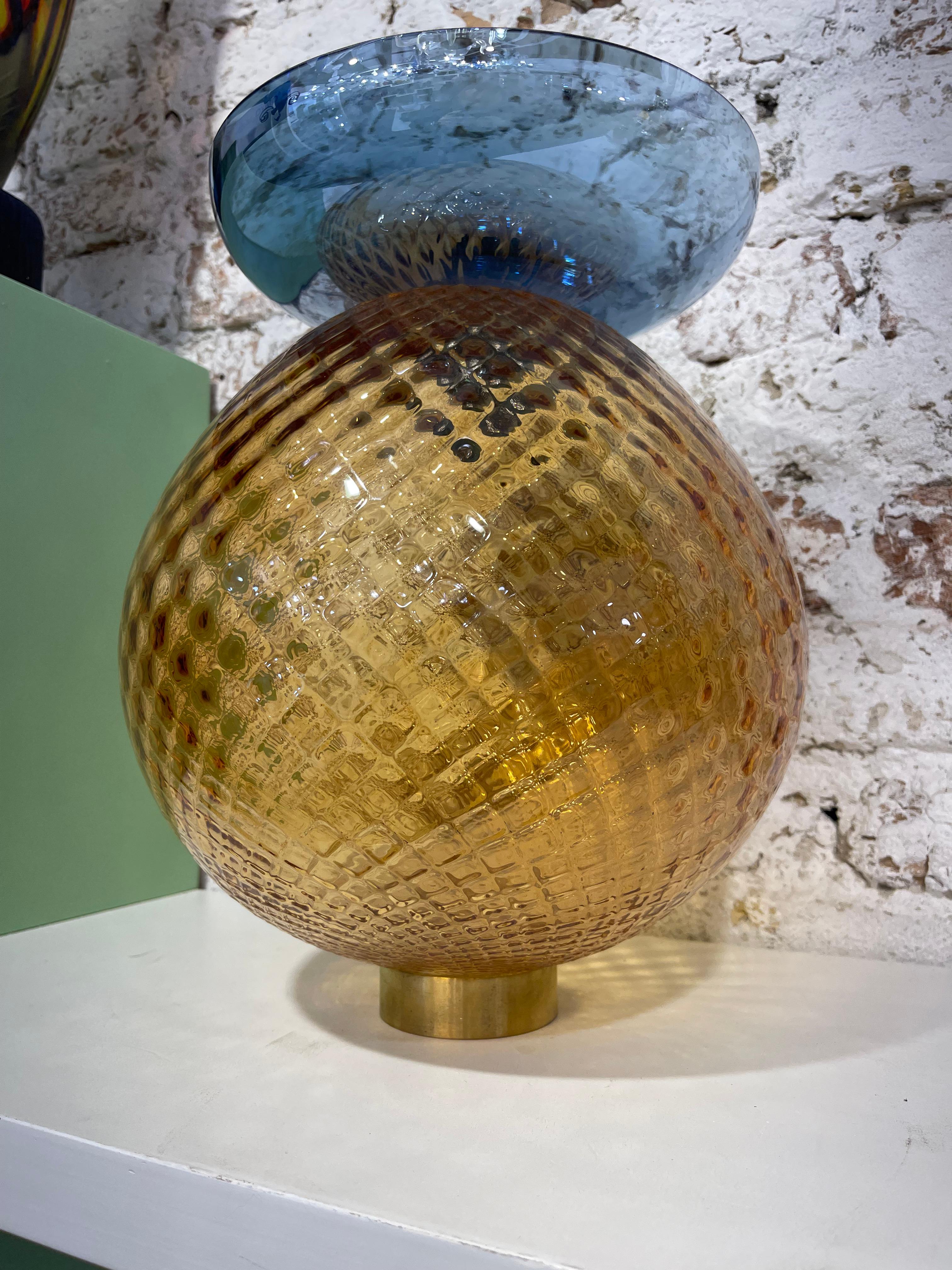 Italian Murano glass vase 
