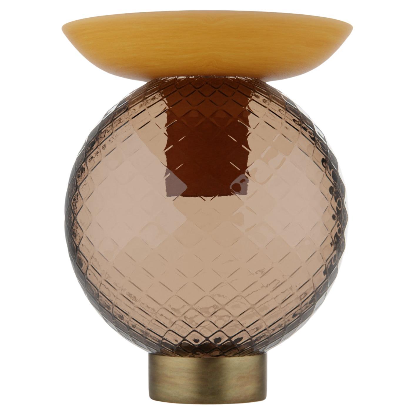 Murano glass vase "balloton" technique For Sale