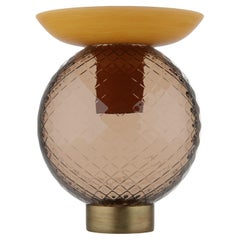 Vase en verre de Murano technique "balloton