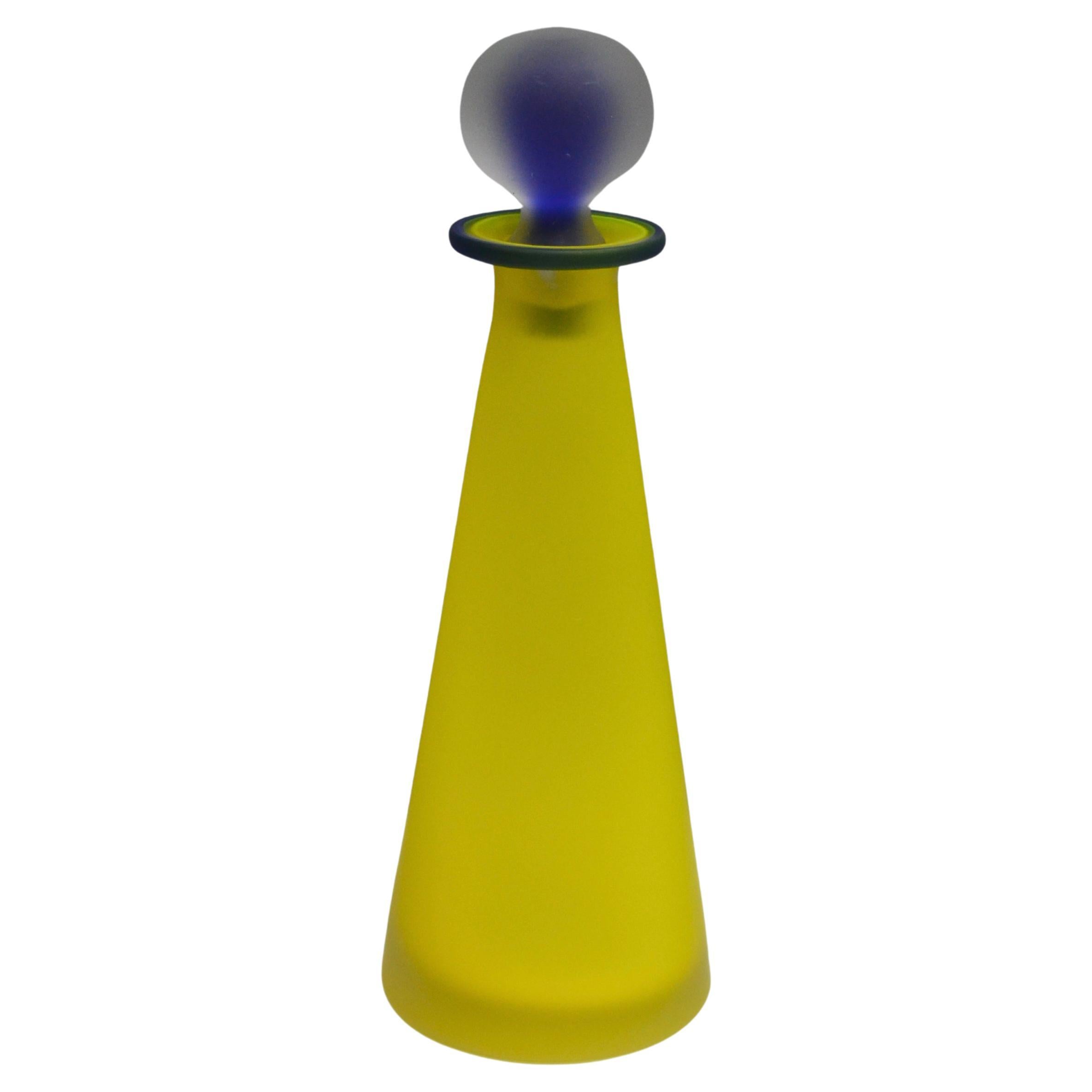 Murano glass vase / bottle, Rino Tagliapietra