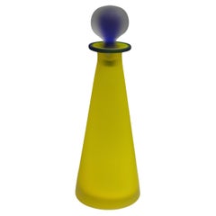 Vaso/bottiglia in vetro di Murano, Rino Tagliapietra