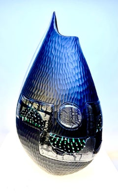 Vaso in vetro di Murano di Afro Celotto, Italia 2011