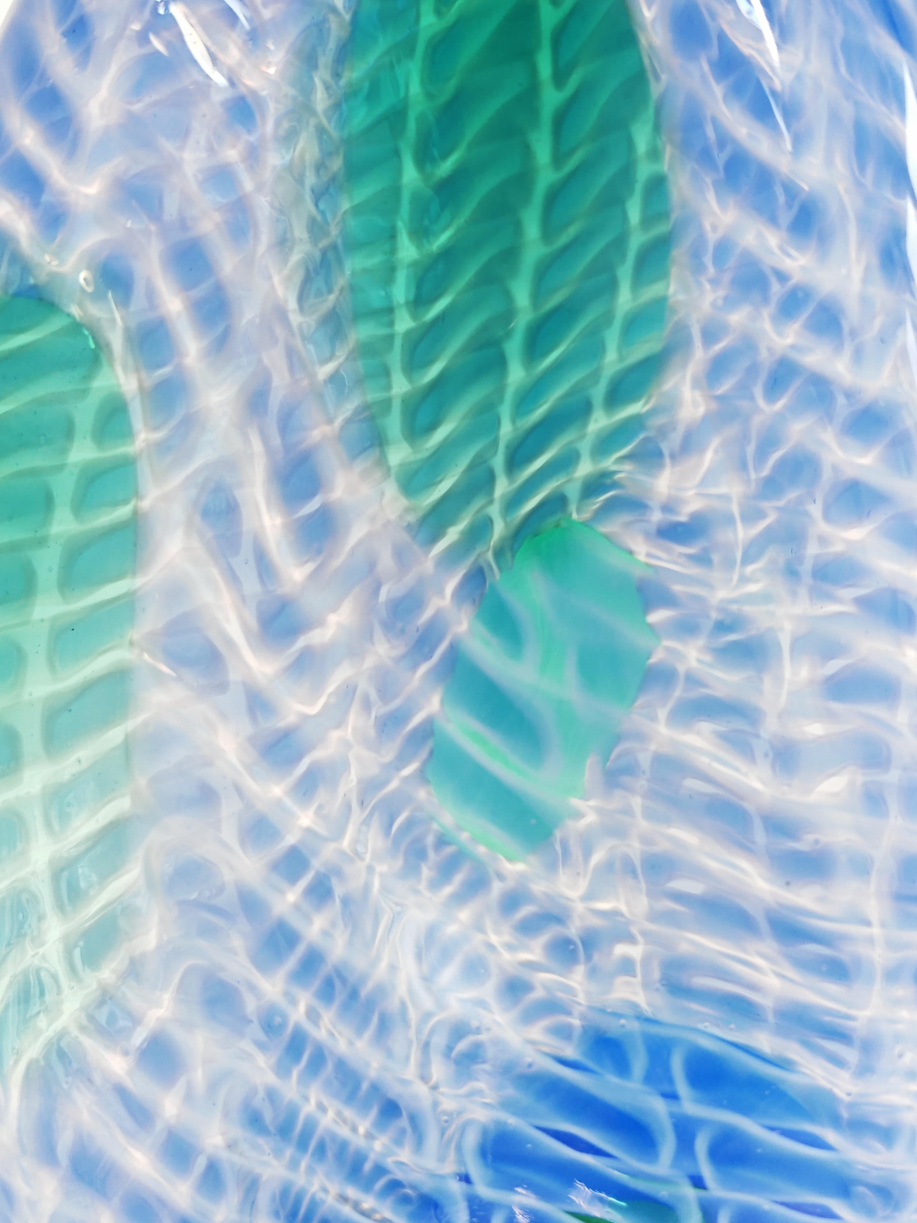 Vaso in vetro di Murano di Archimede Seguso per Tiffany & Co. in edizione limitata in vendita 4