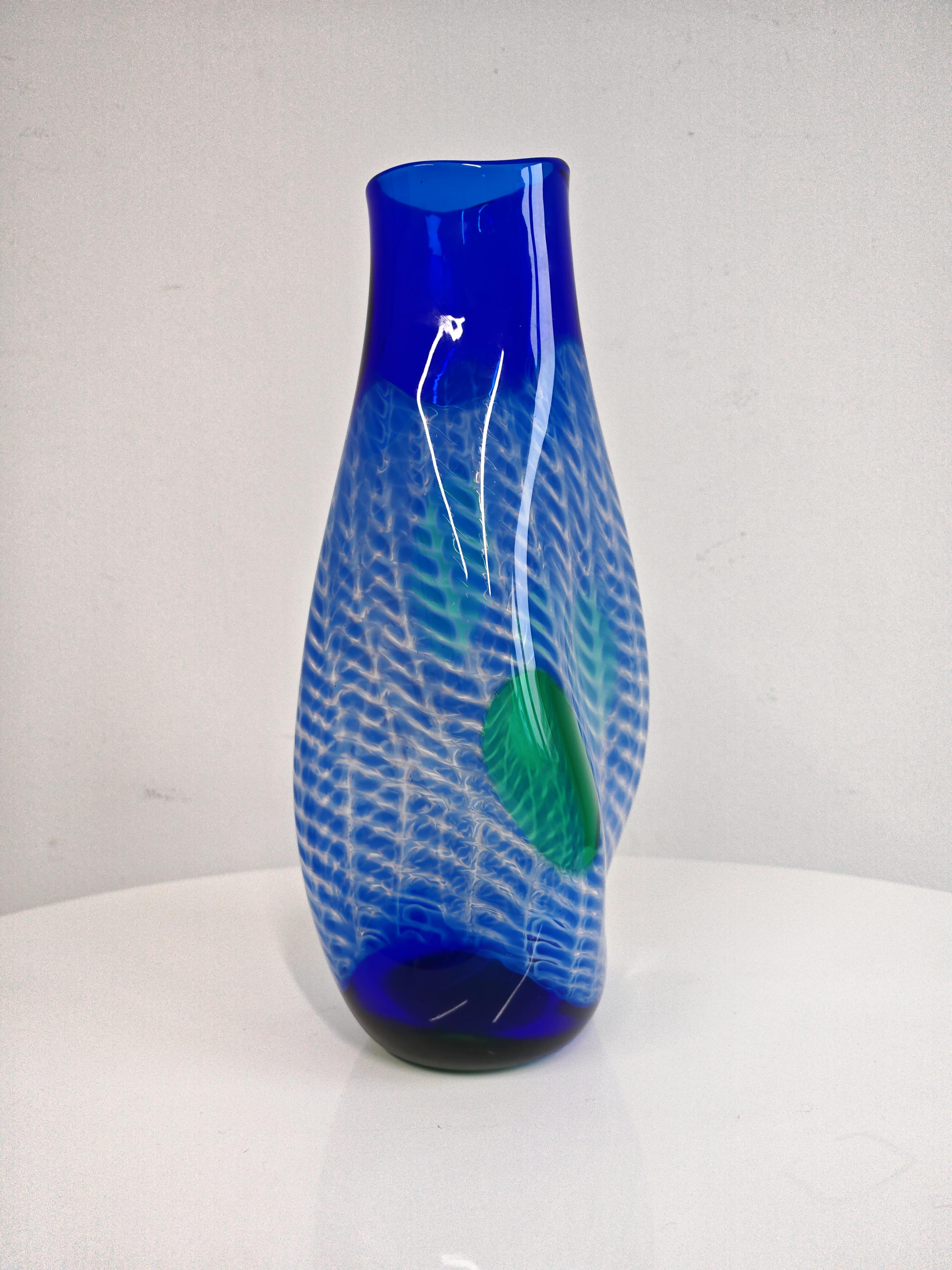 Italiano Vaso in vetro di Murano di Archimede Seguso per Tiffany & Co. in edizione limitata in vendita