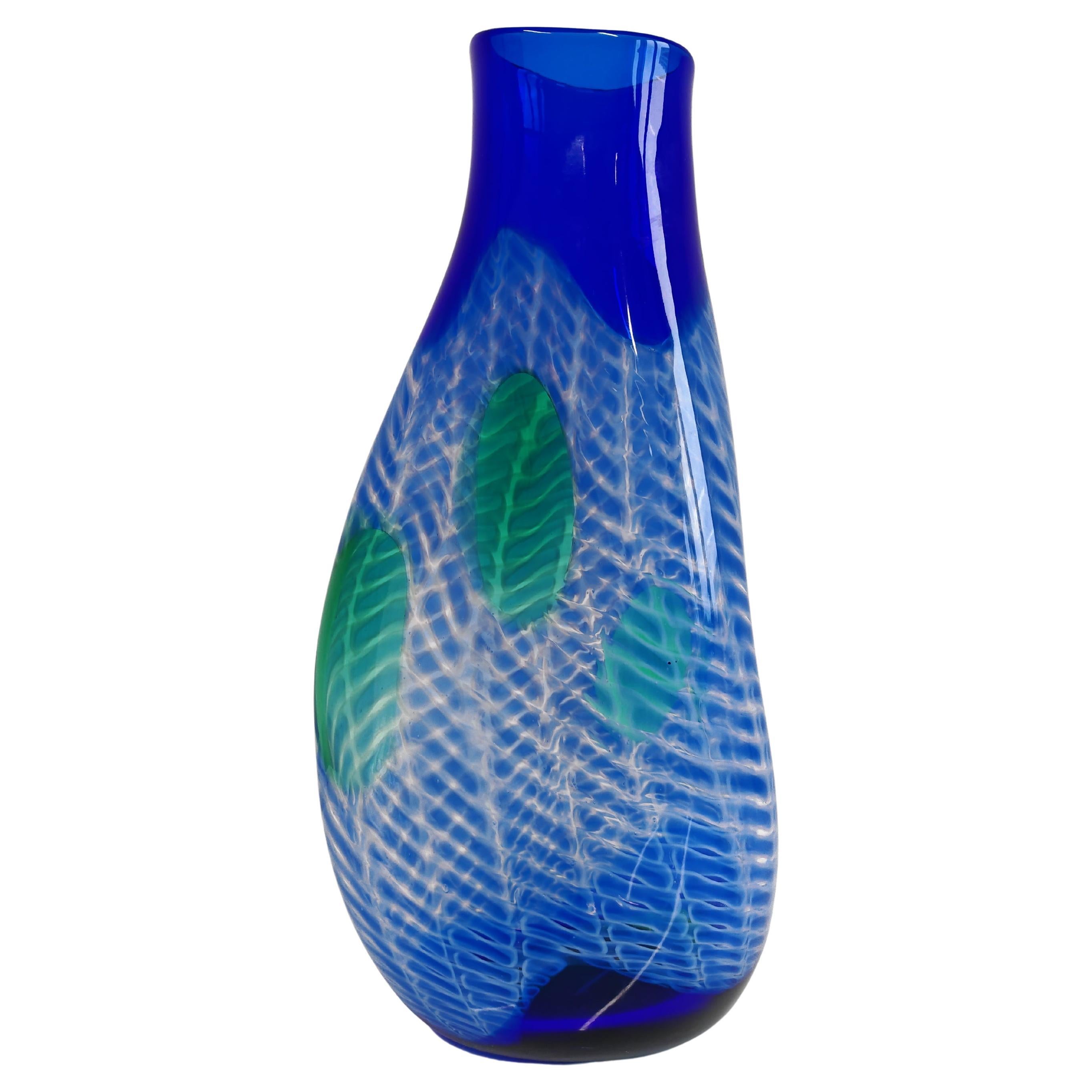 Vaso in vetro di Murano di Archimede Seguso per Tiffany 
Co. in edizione limitata in vendita