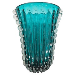 Murano-Glasvase von Archimede Seguso für Vetri D'Arte