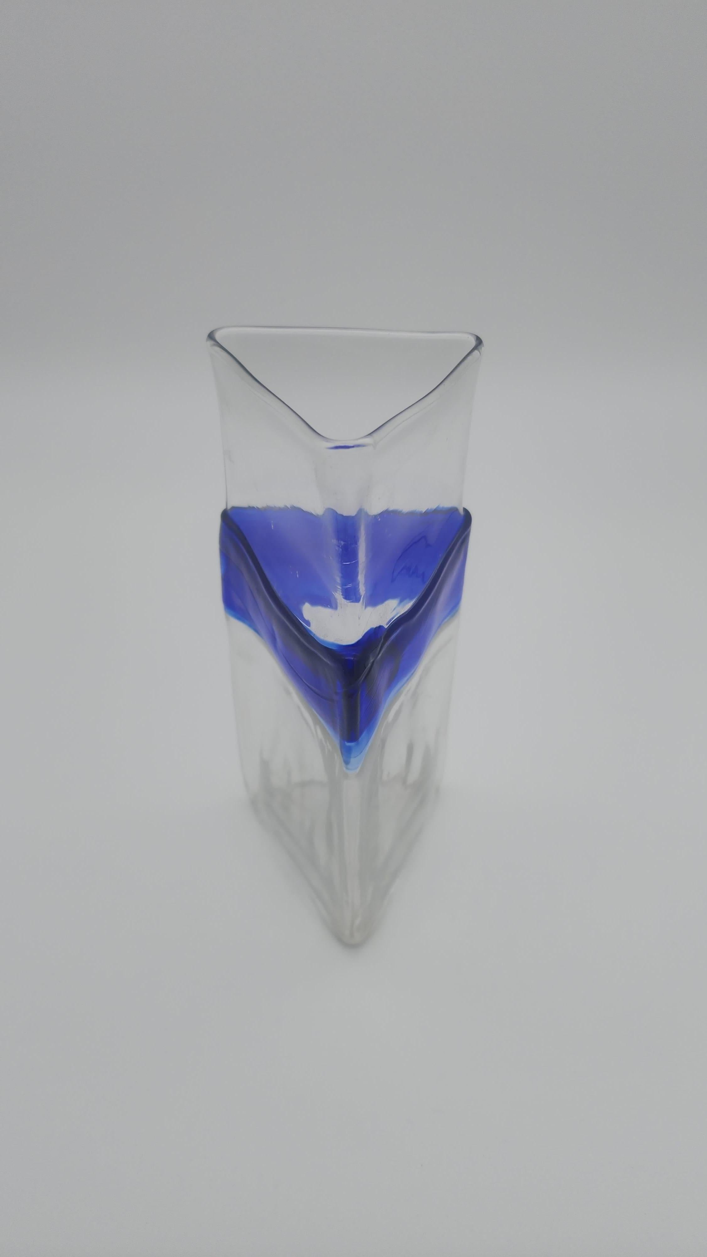 Murano-Glasvase von Carlo Nason, signiert '99 (Glaskunst) im Angebot