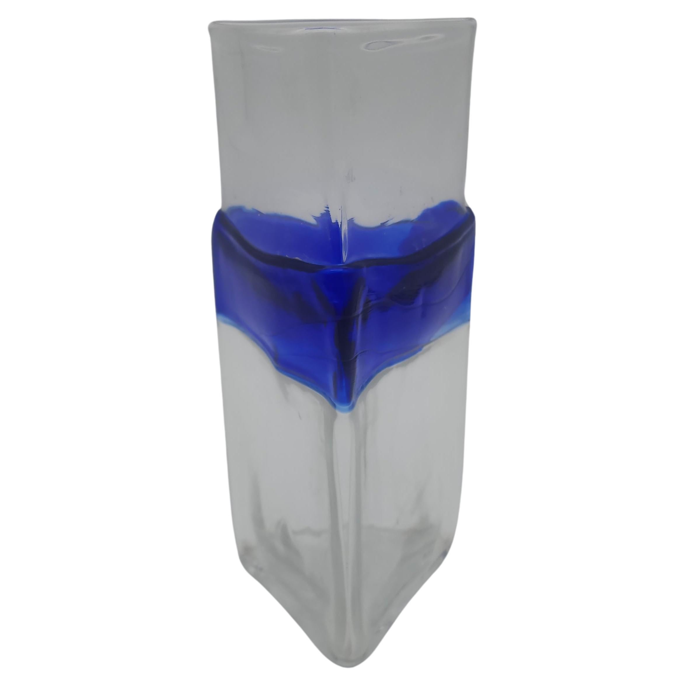 Murano Glass Vase by Carlo Nason, Signed '99