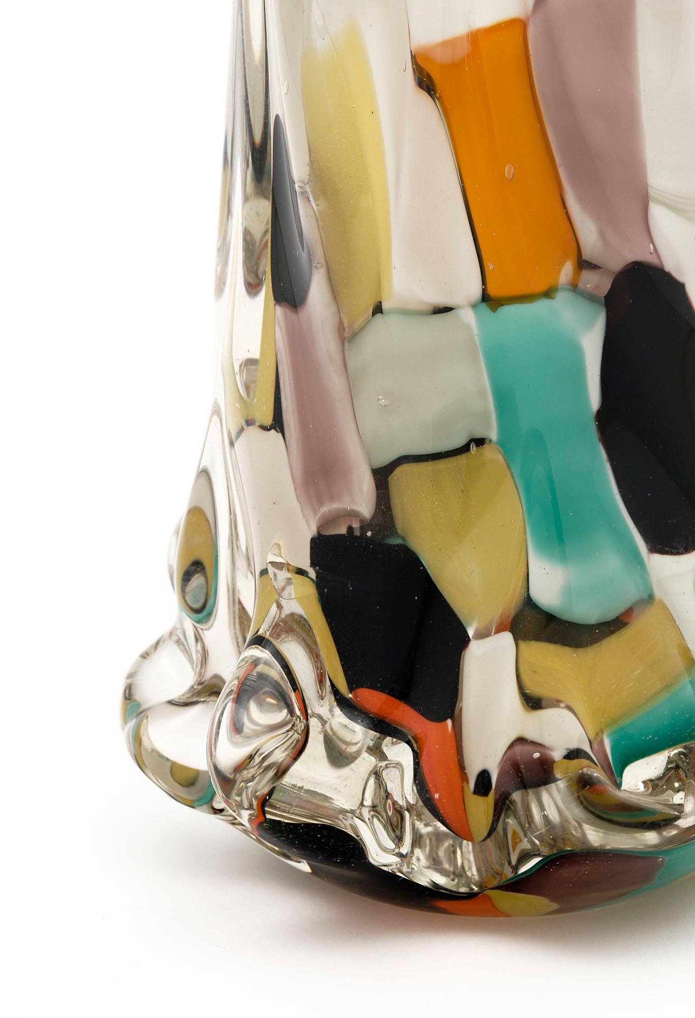 Murano Glass Vase by Cenedese 1