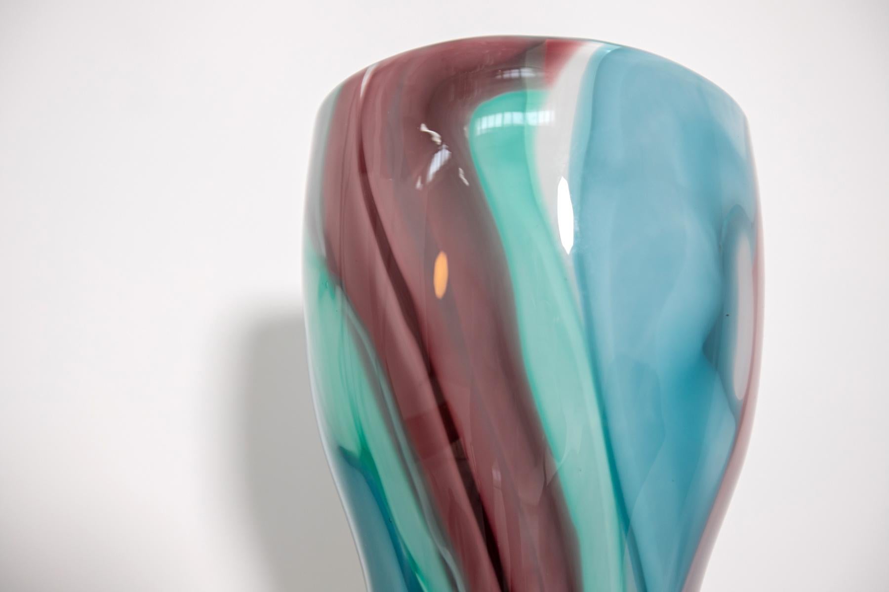 Italiano Vaso in vetro di Murano di Emmanuel Babled per Venini, 1996 in vendita