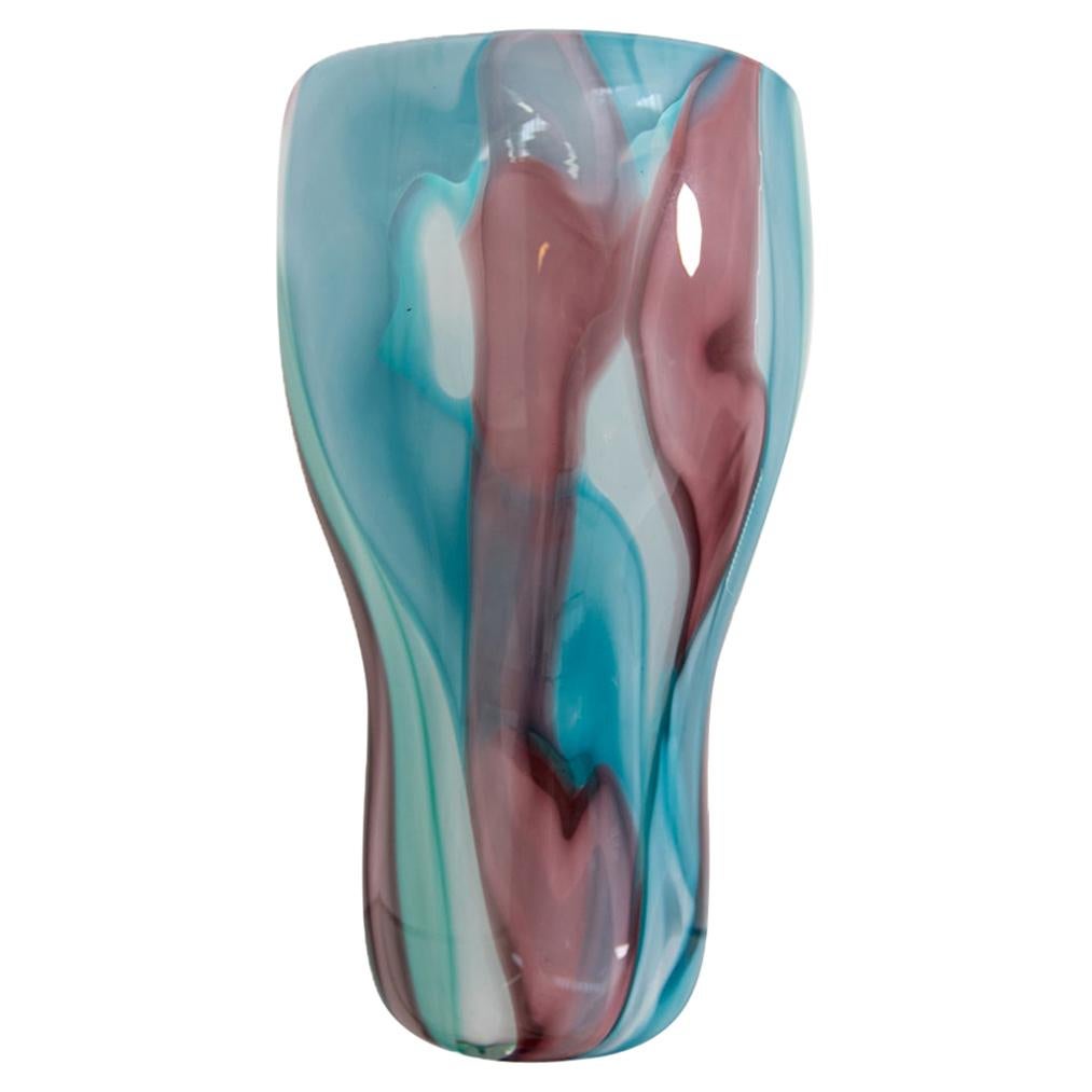 Vase en verre de Murano par Emmanuel Babled pour Venini, 1996