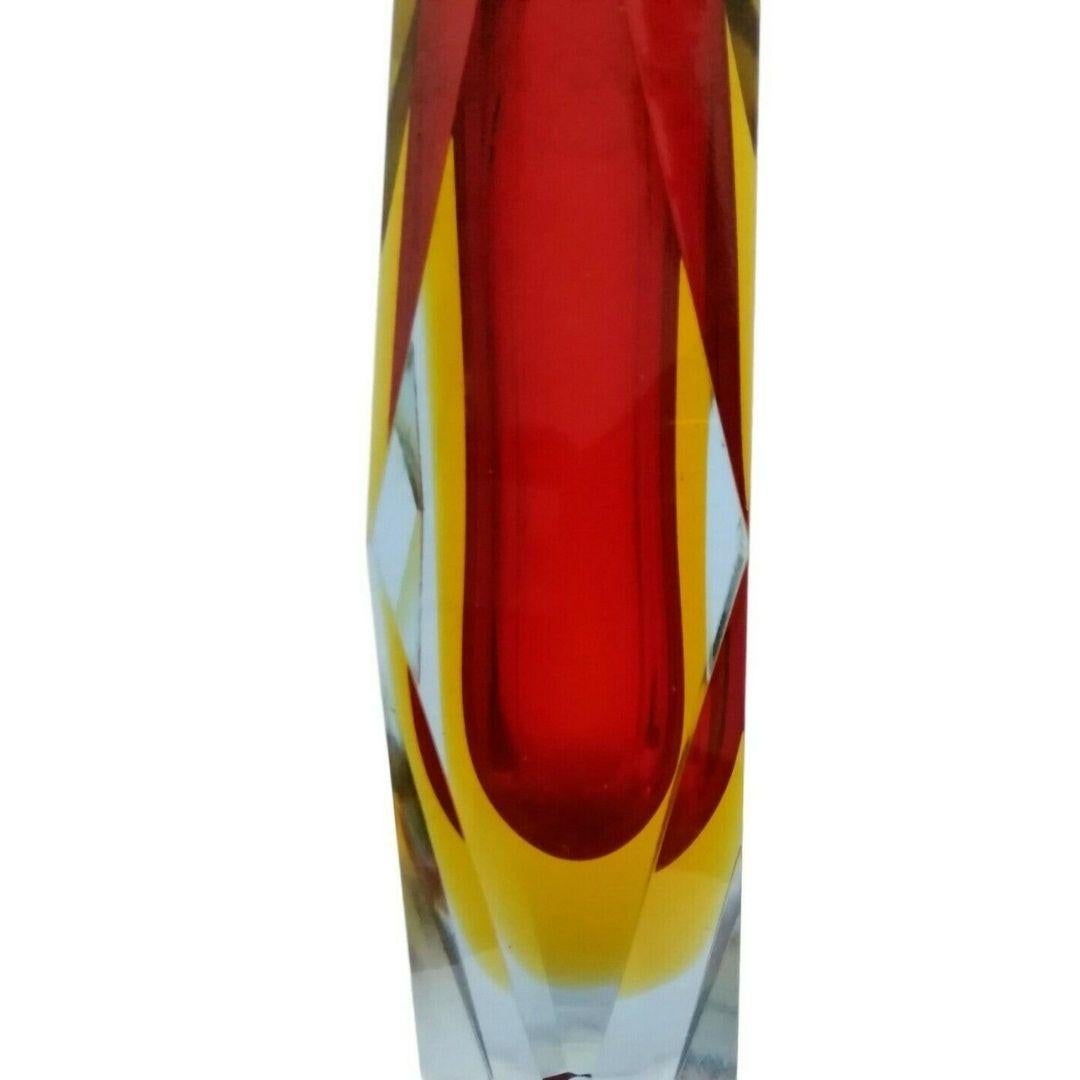 Murano Glass Vase by Flavio Poli, 1960s In Good Condition In taranto, IT