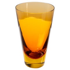 Vaso in vetro di Murano di Flavio Poli