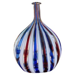 Vintage Murano Glass Vase by Fulvio Bianconi, 1960s