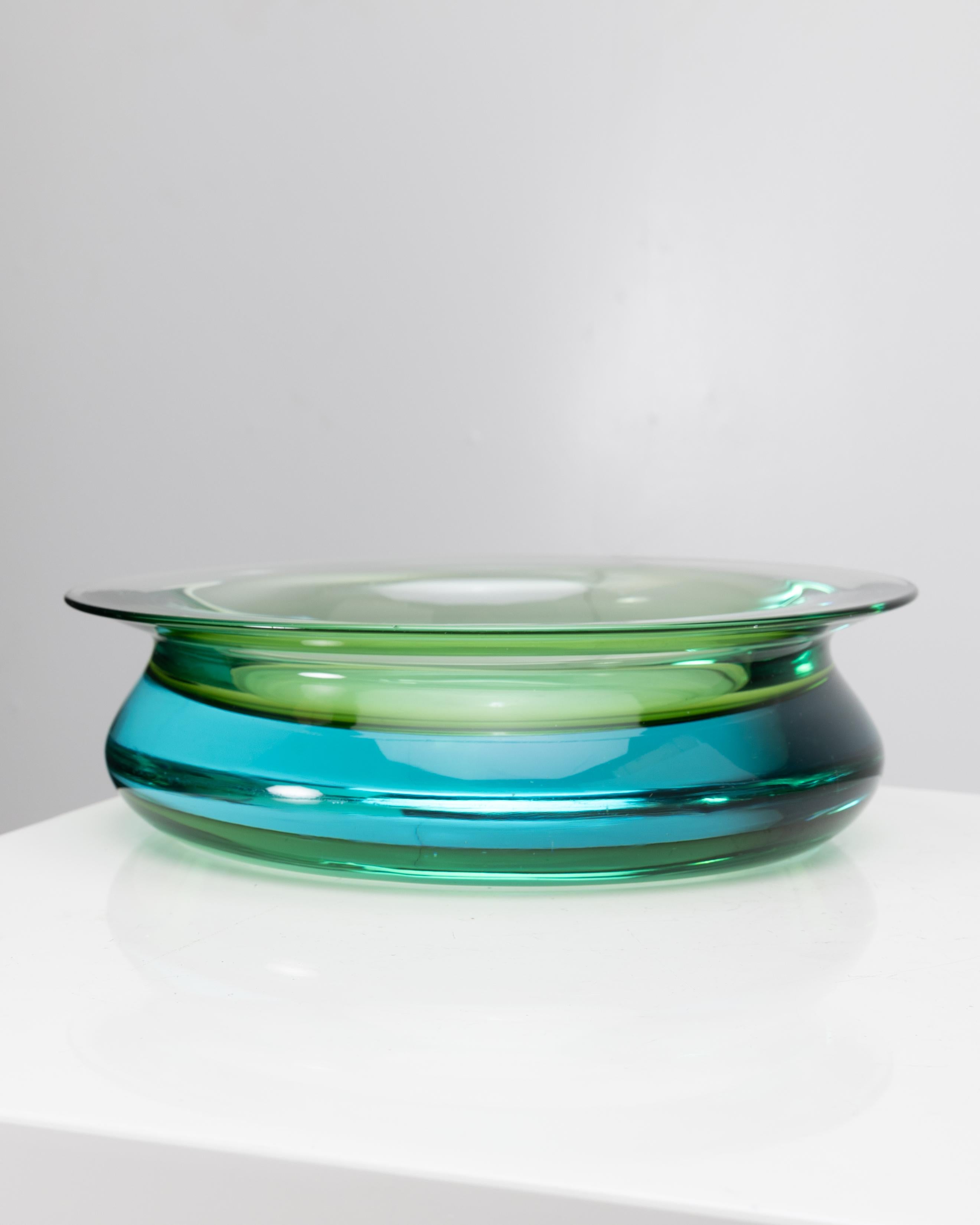 Jarrón de cristal de Murano de Mario Pinzoni en Bueno estado para la venta en Uccle, BE