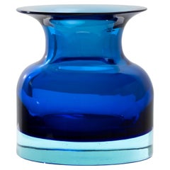 Murano glass vase by Mario Pinzoni