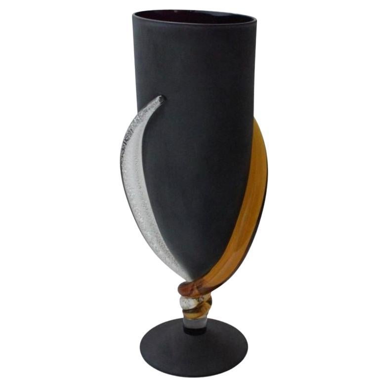 Murano Glass Vase by Santi