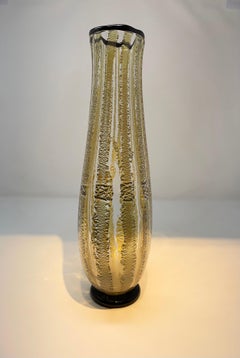 Murano Glass Vase by Seguso Viro, 1990s