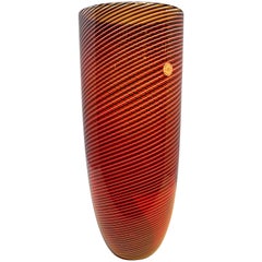 Murano Glass Vase by Seguso Viro, 1990s