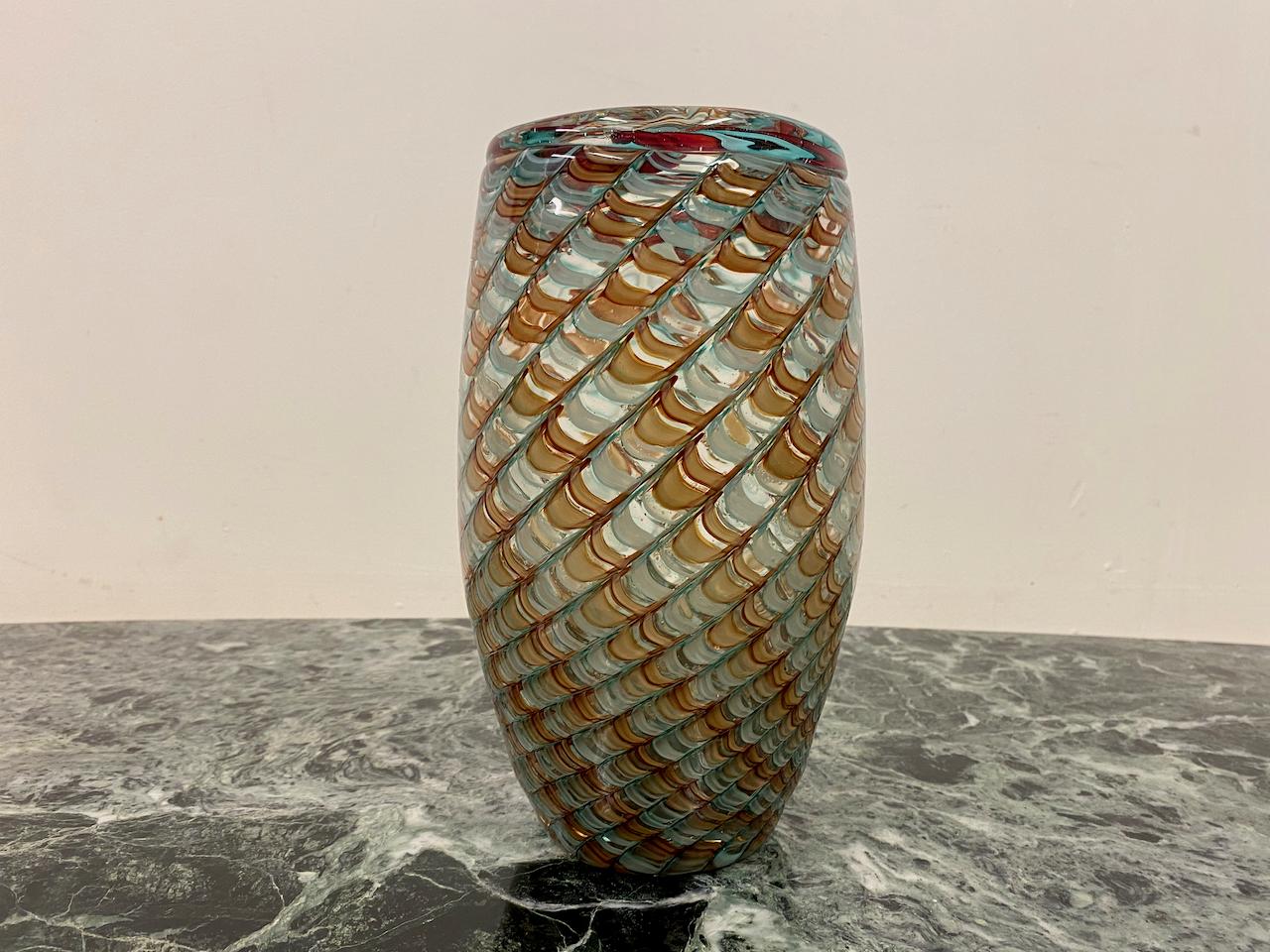 Vase

Murano glass

By Stefano Toso

Signed

Italy

Late 20th Century