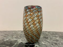 Vaso in vetro di Murano di Stefano Toso