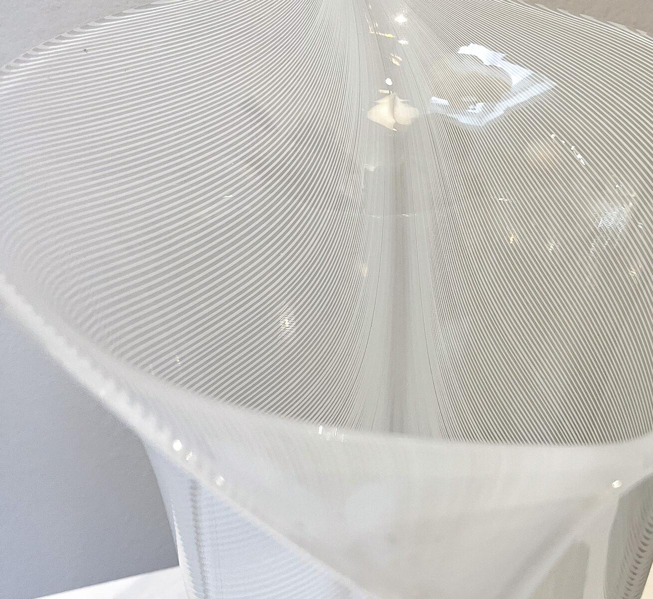Vase en verre de Murano par Tyra Lundgren pour Venini, Italie, 1986 Bon état - En vente à Brussels, BE