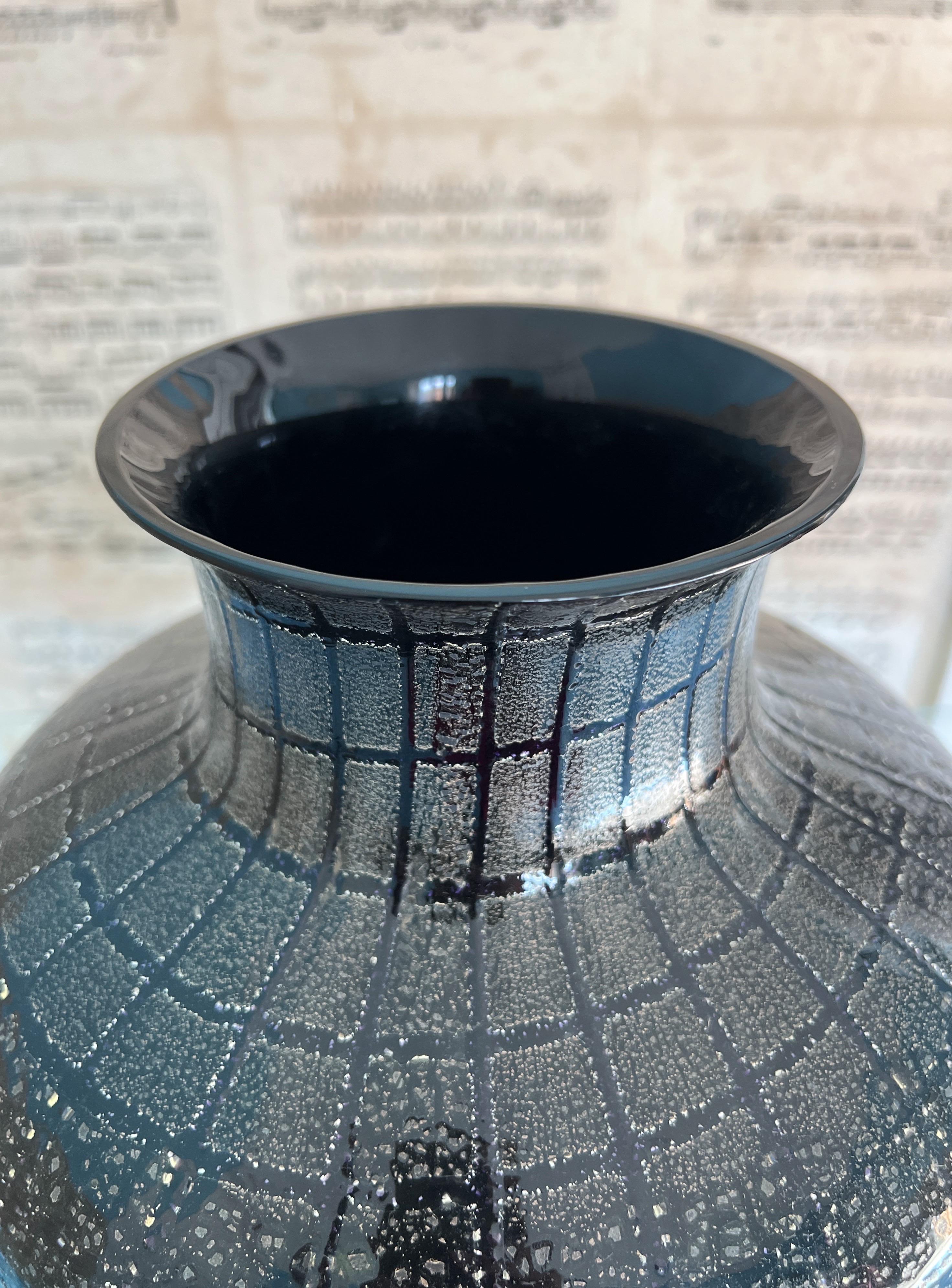 Vaso in vetro di Murano di VeArt, 1980 in vendita 3