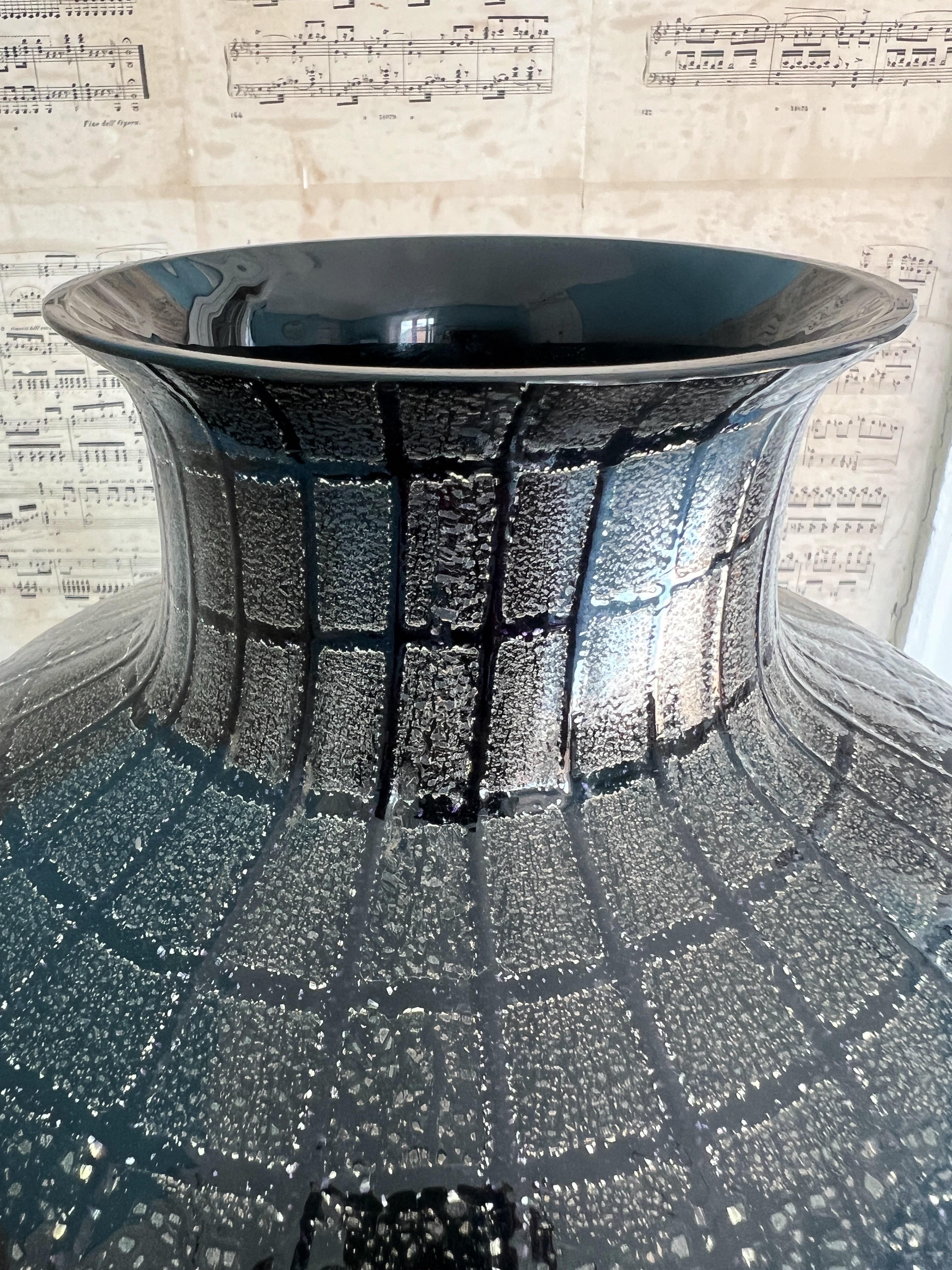 Vaso in vetro di Murano di VeArt, 1980 in vendita 6