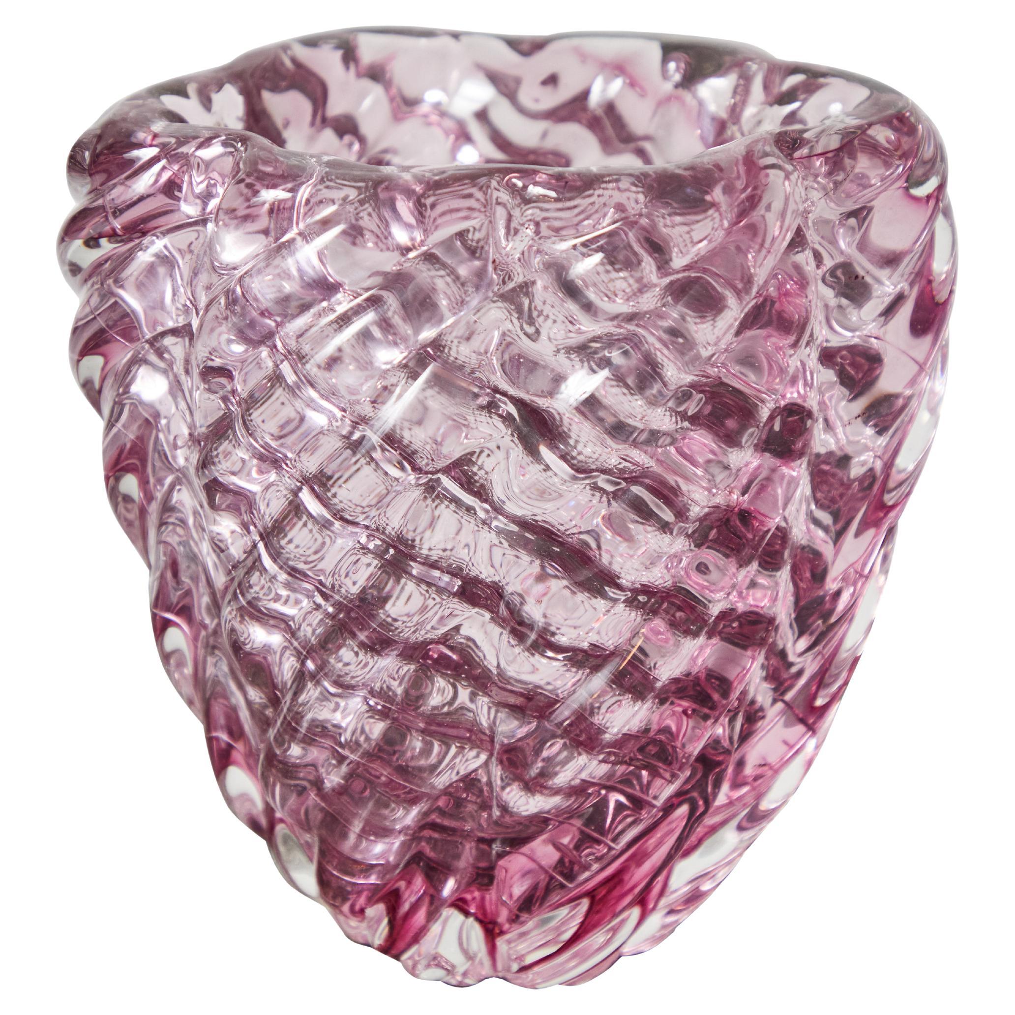 Murano Glass Vase by Venini