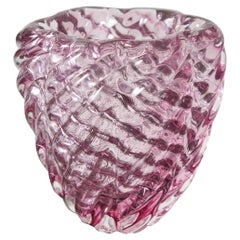 Vase en verre de Murano par Venini