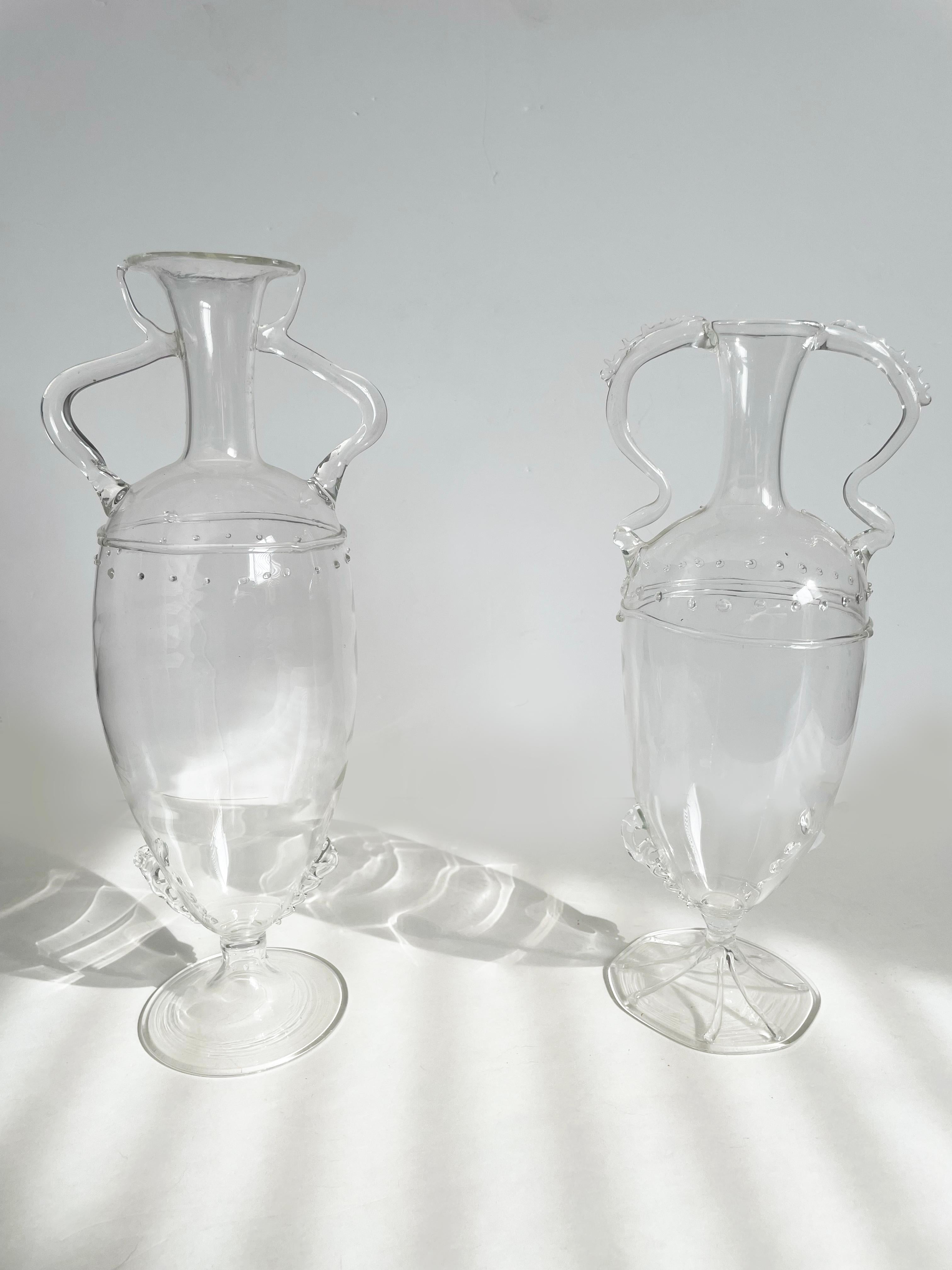 Murano Glass Vase by Vittorio Zecchin In Excellent Condition For Sale In Fall River, MA