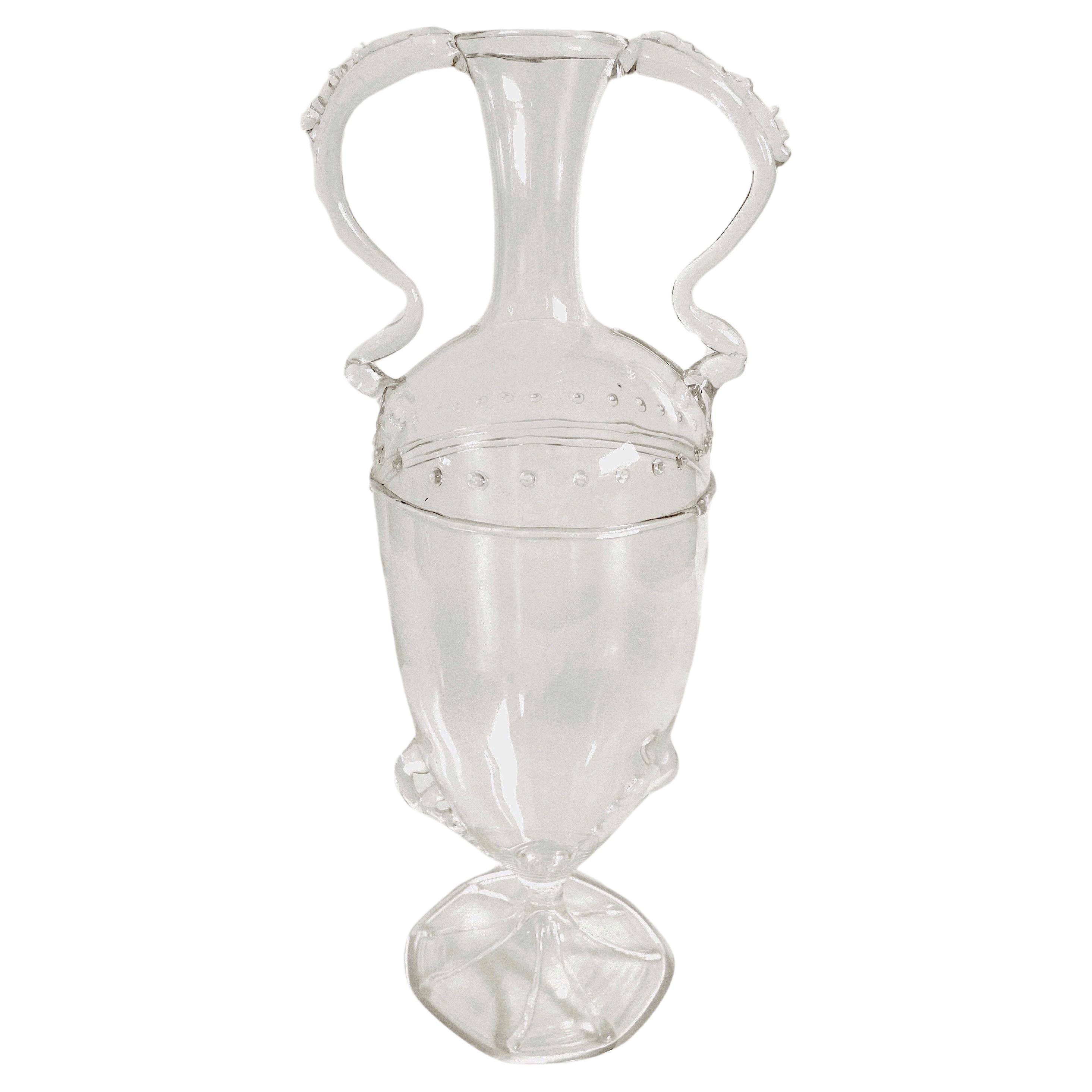 Vase en verre de Murano de Vittorio Zecchin en vente