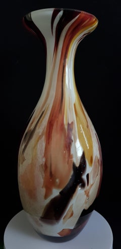 Murano Glass Vase, Carlo Moretti
