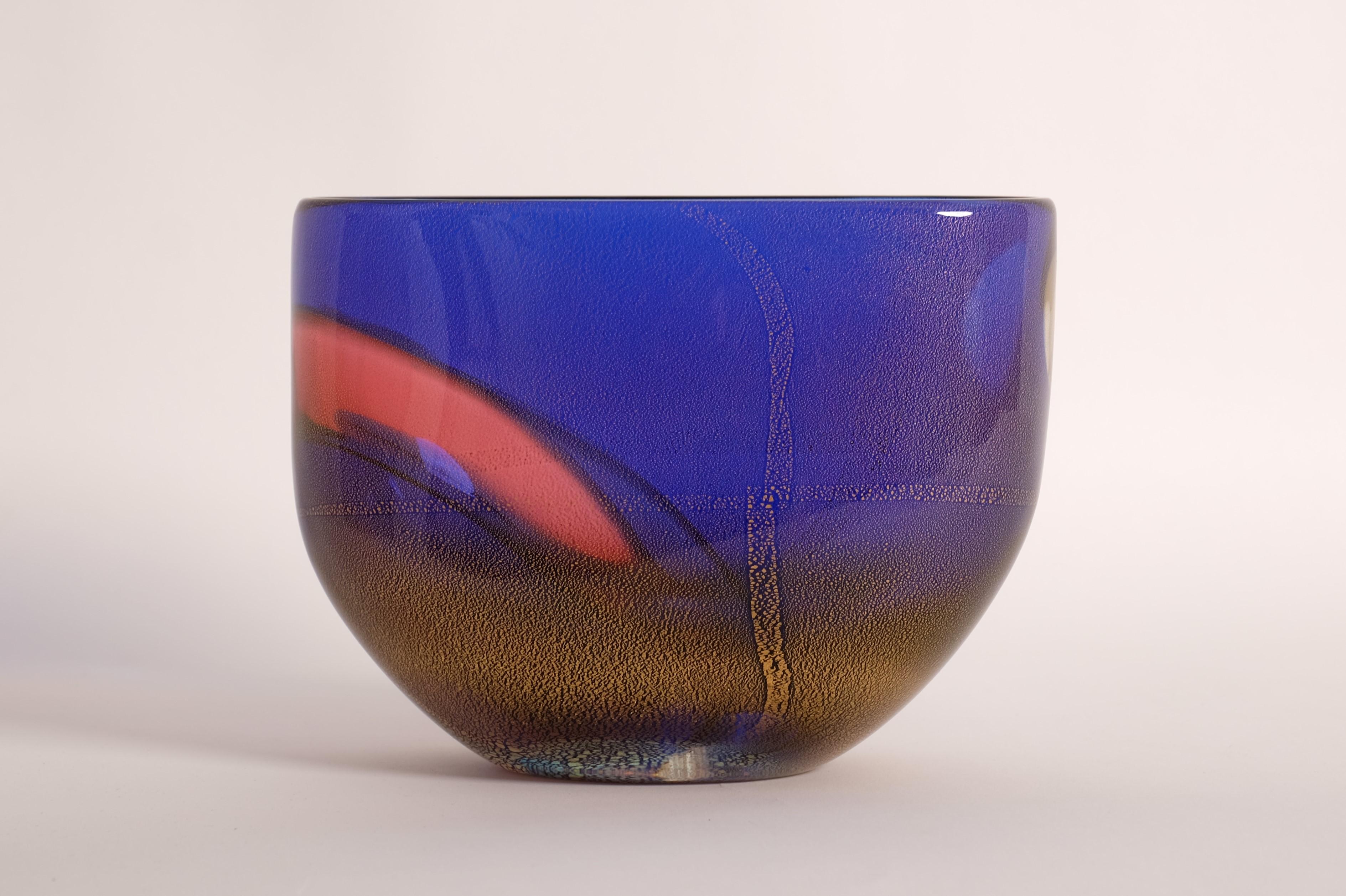 Murano Glass Vase 'Carnevale' by Archimede Seguso, Italy 1980s For Sale 5