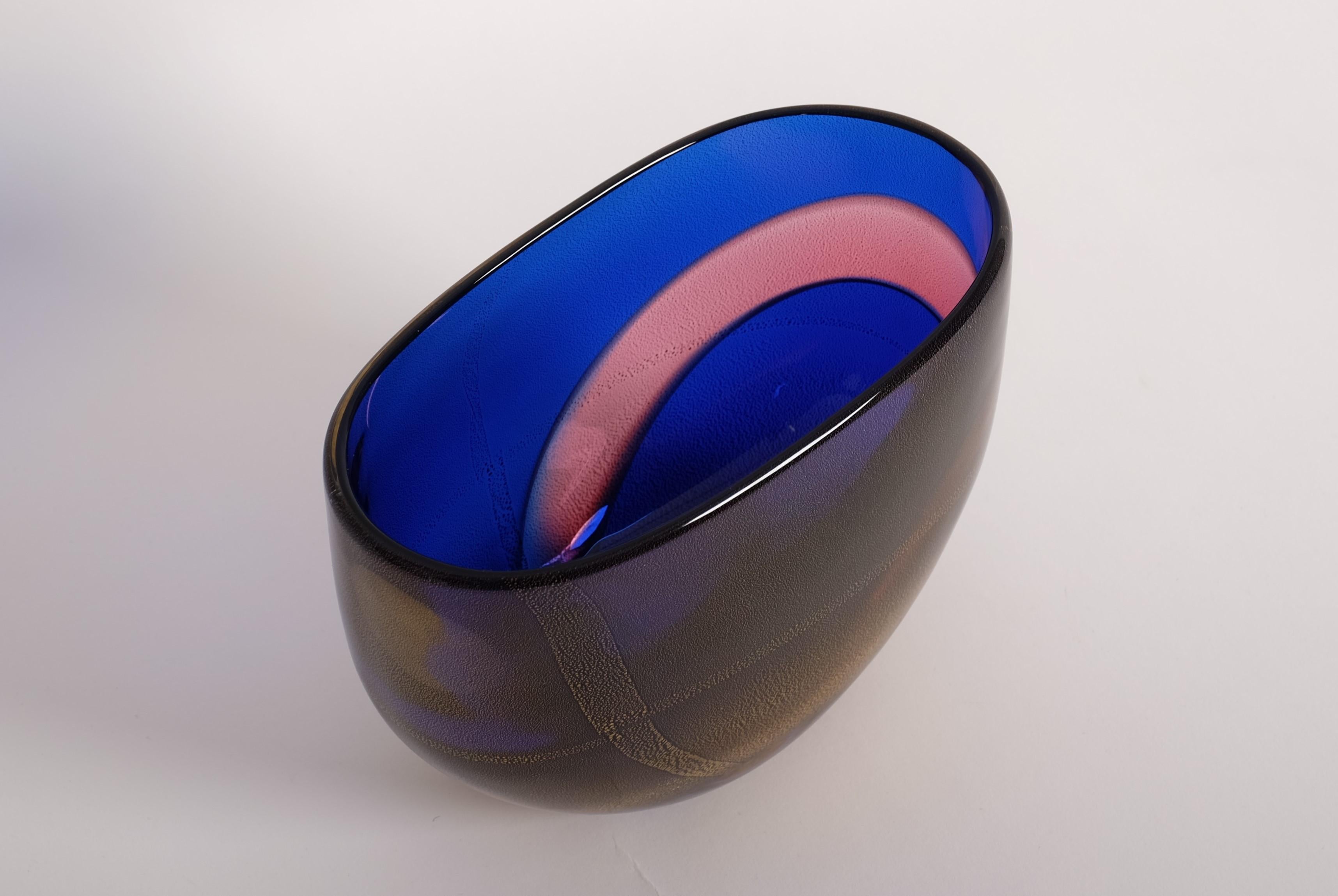 Murano Glass Vase 'Carnevale' by Archimede Seguso, Italy 1980s For Sale 10