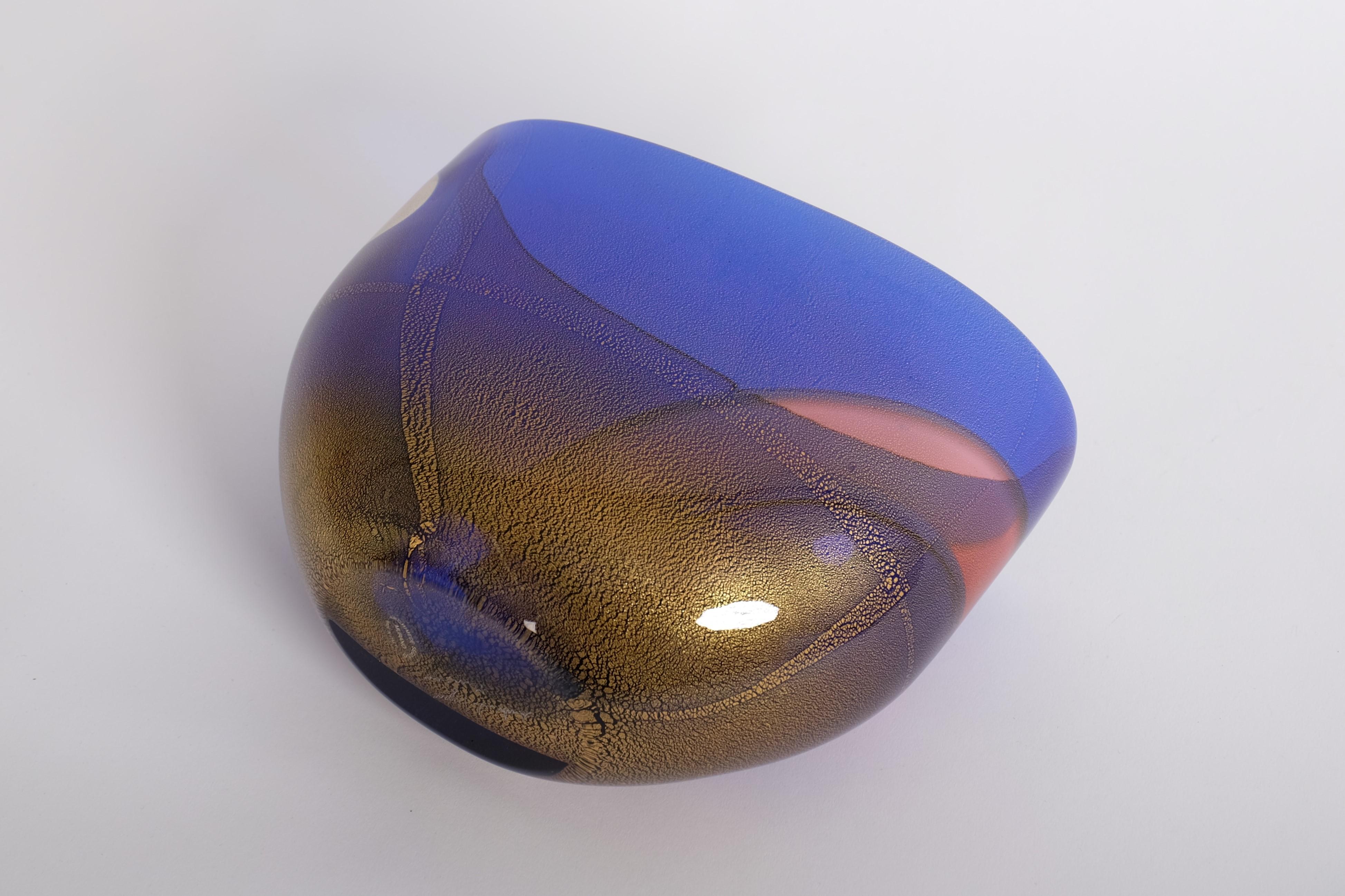 Murano Glass Vase 'Carnevale' by Archimede Seguso, Italy 1980s For Sale 12