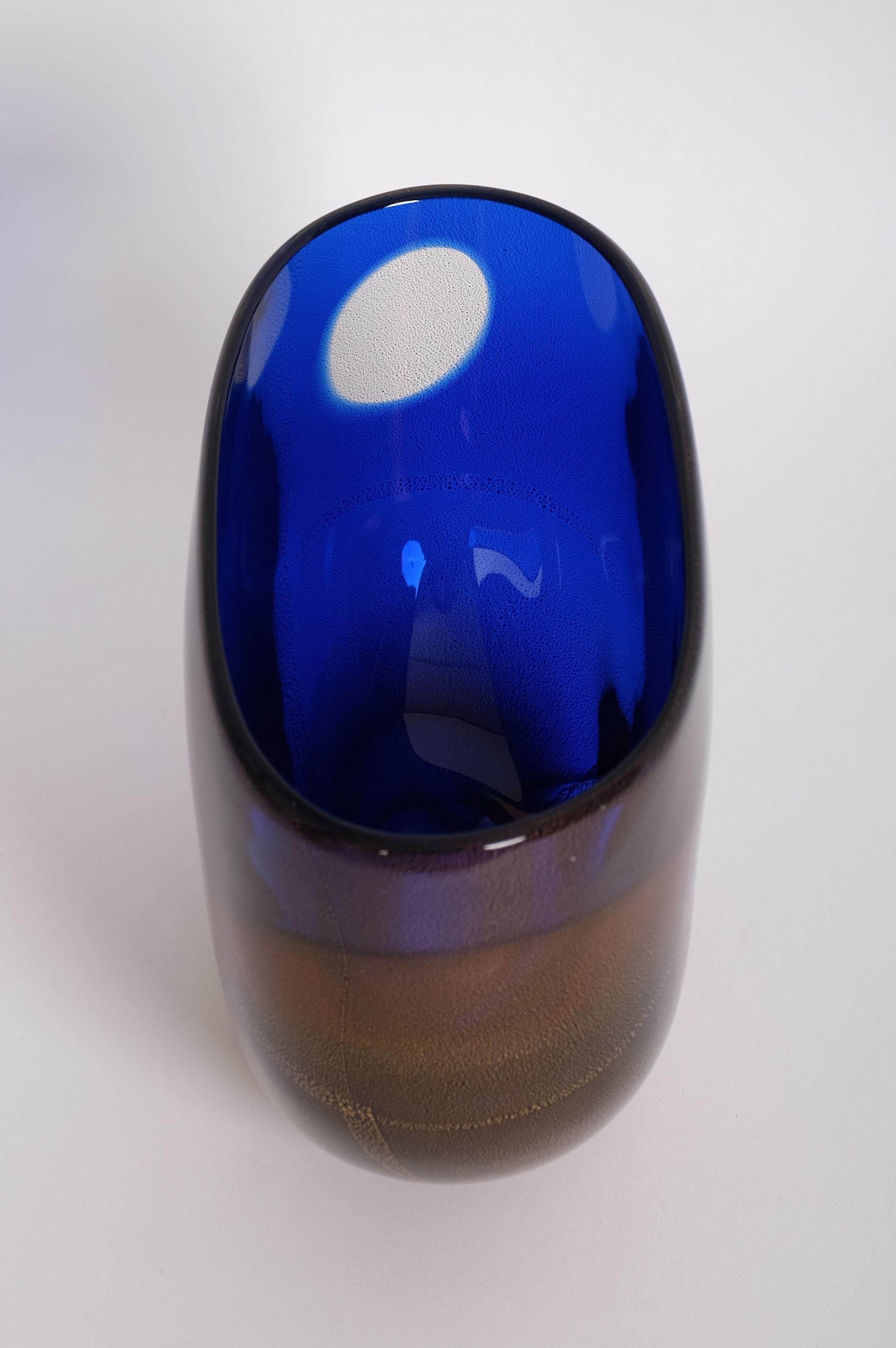 Murano Glass Vase 'Carnevale' by Archimede Seguso, Italy 1980s For Sale 1