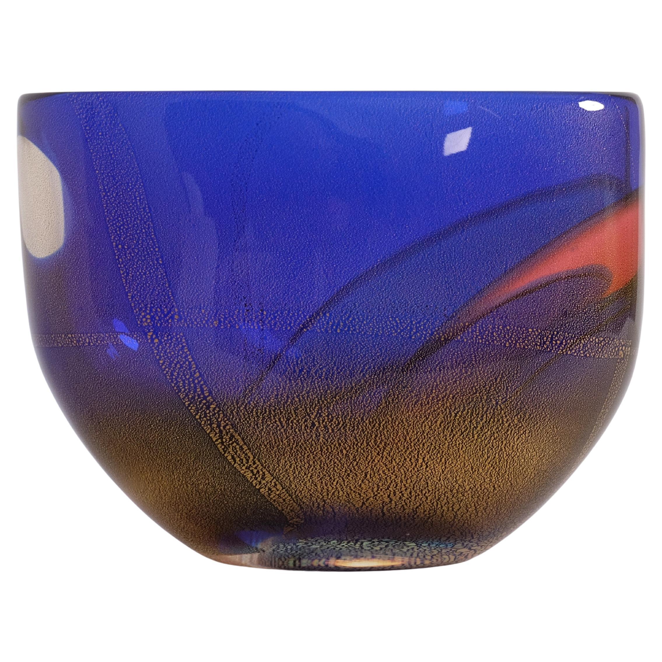 Murano Glass Vase 'Carnevale' by Archimede Seguso, Italy 1980s For Sale
