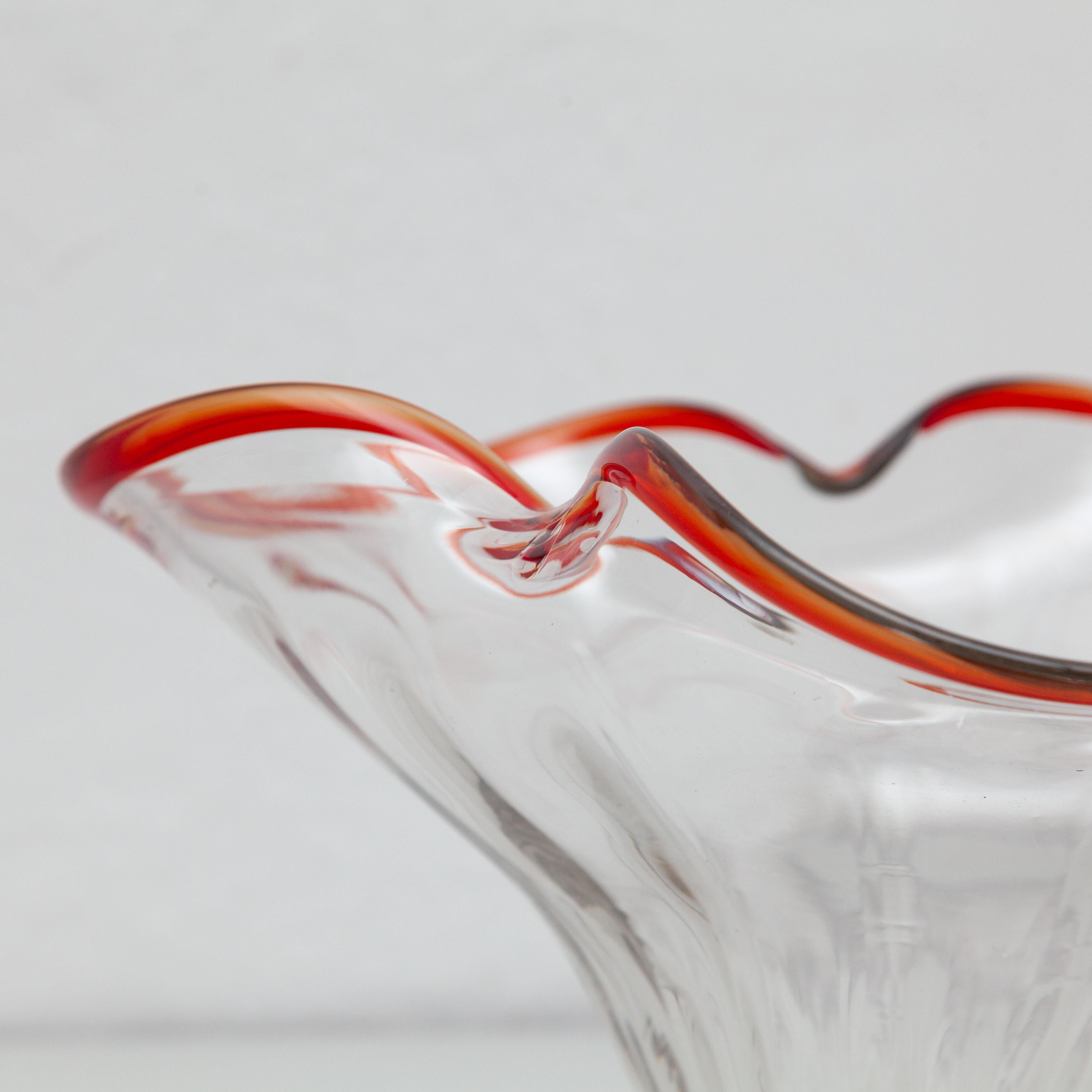 Murano Glass Vase, circa 1970 5