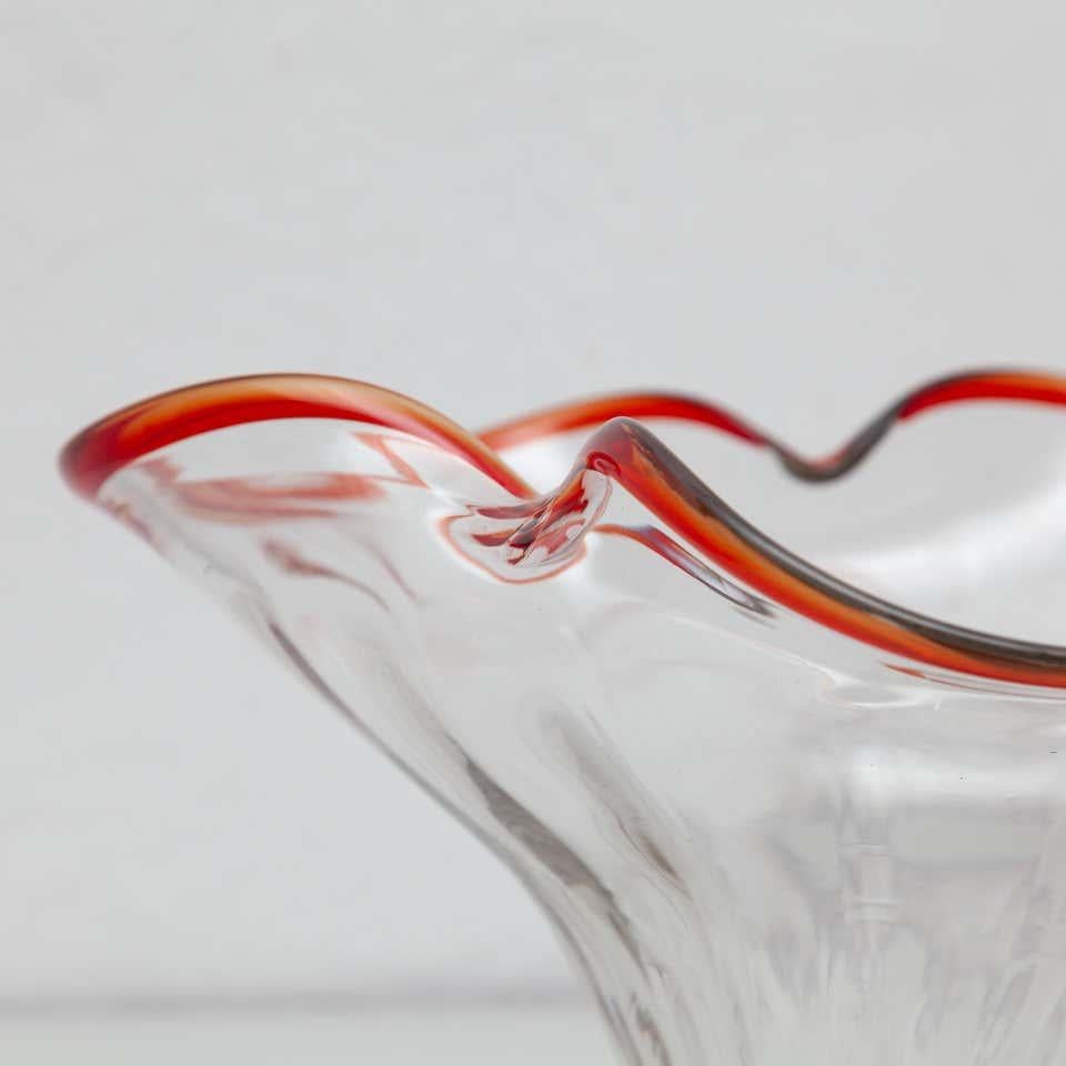 Murano Glass Vase, circa 1970 For Sale 5