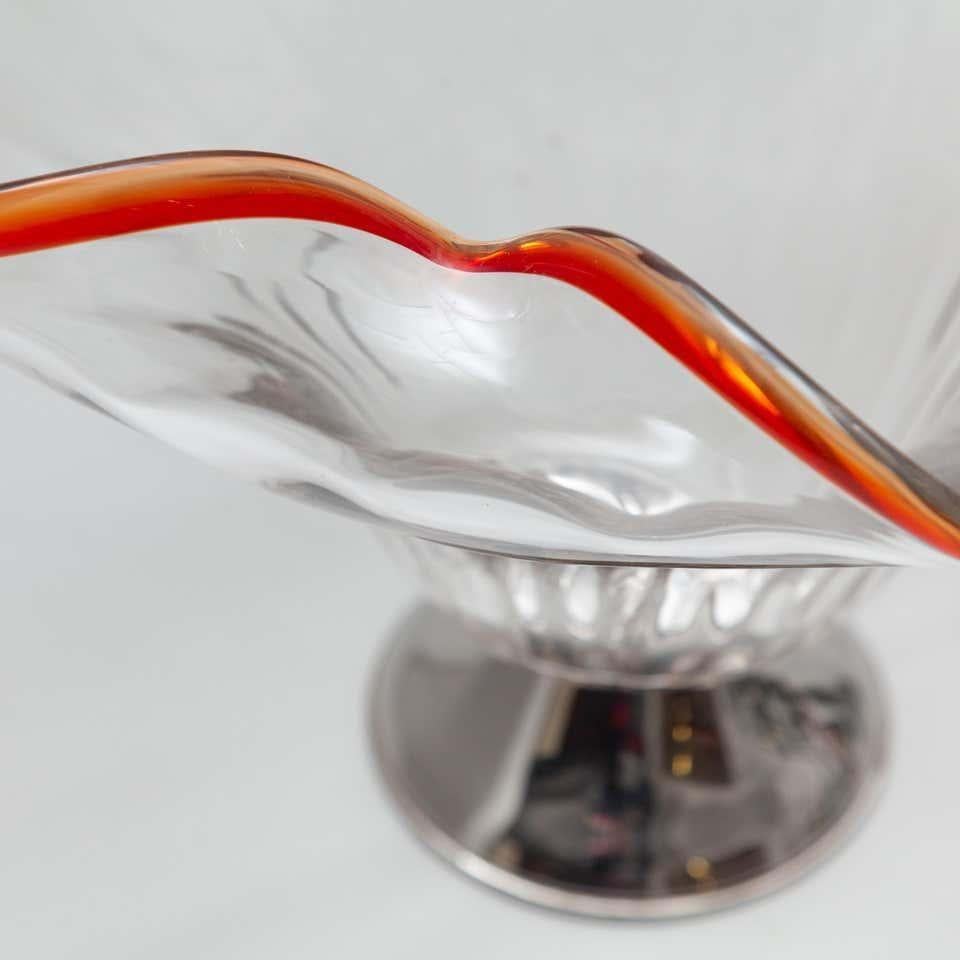 Vaso in vetro di Murano, 1970 circa in vendita 4