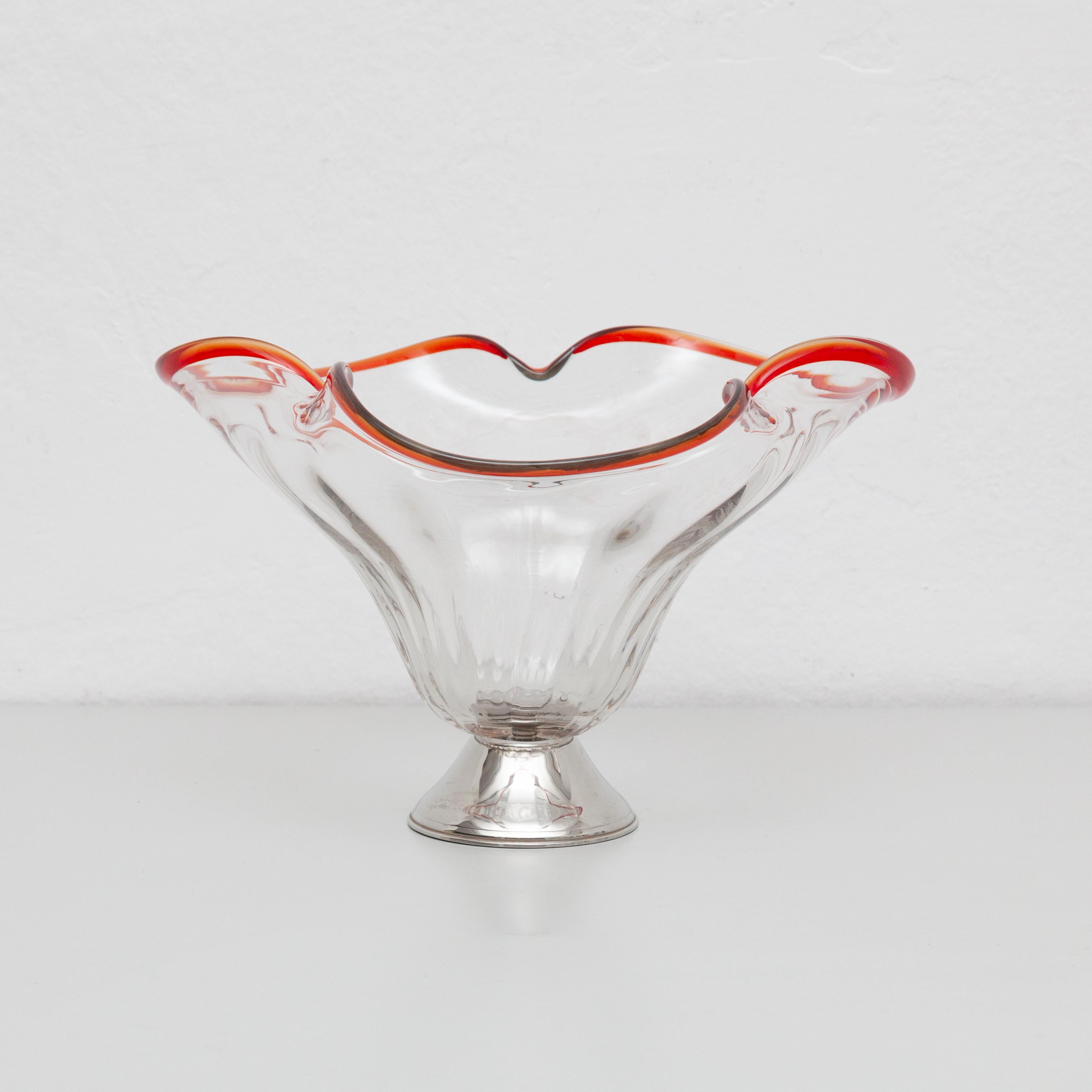Mid-Century Modern Murano Glass Vase, circa 1970