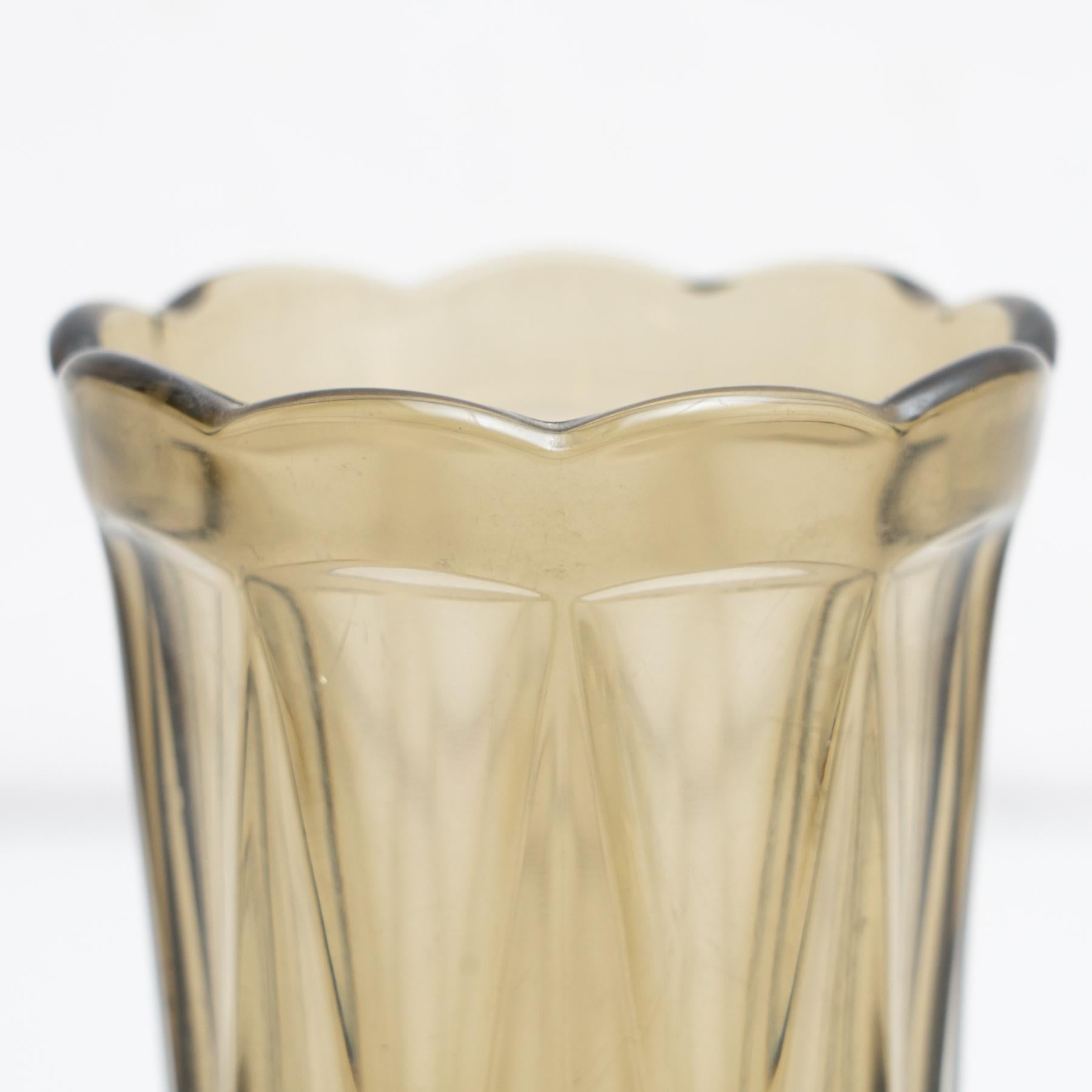 Spanish Murano Glass Vase, circa 1970 For Sale