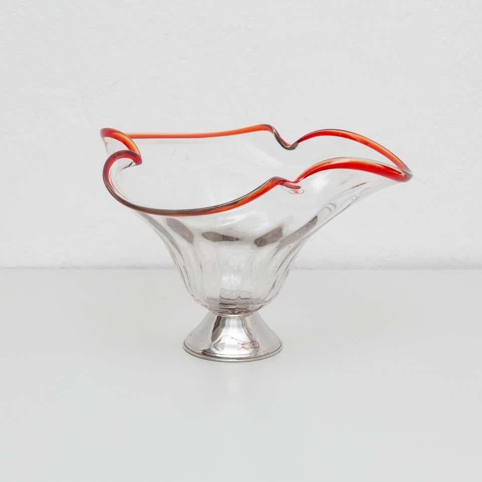 Italiano Vaso in vetro di Murano, 1970 circa in vendita