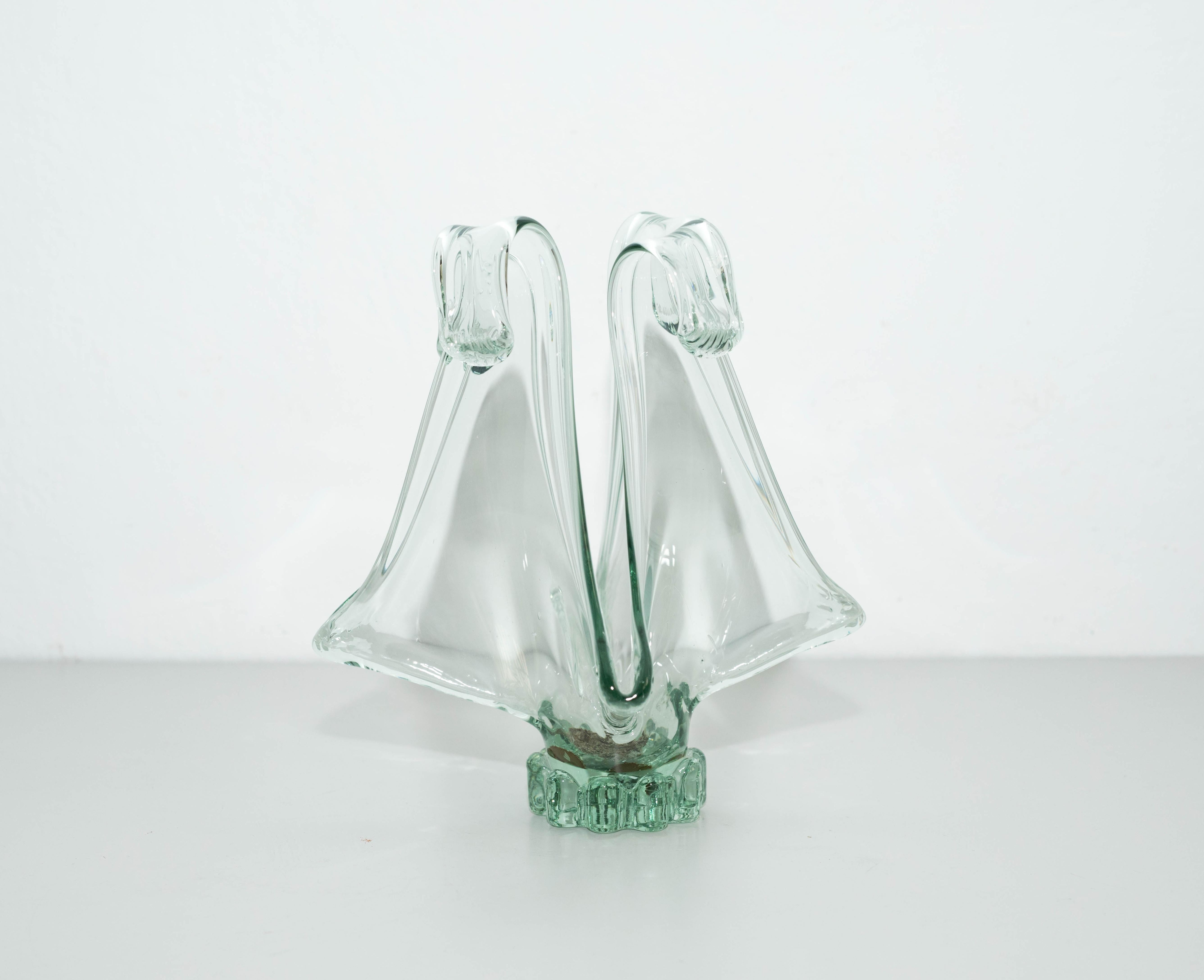 Vase aus Muranoglas, um 1970 (Ende des 20. Jahrhunderts) im Angebot