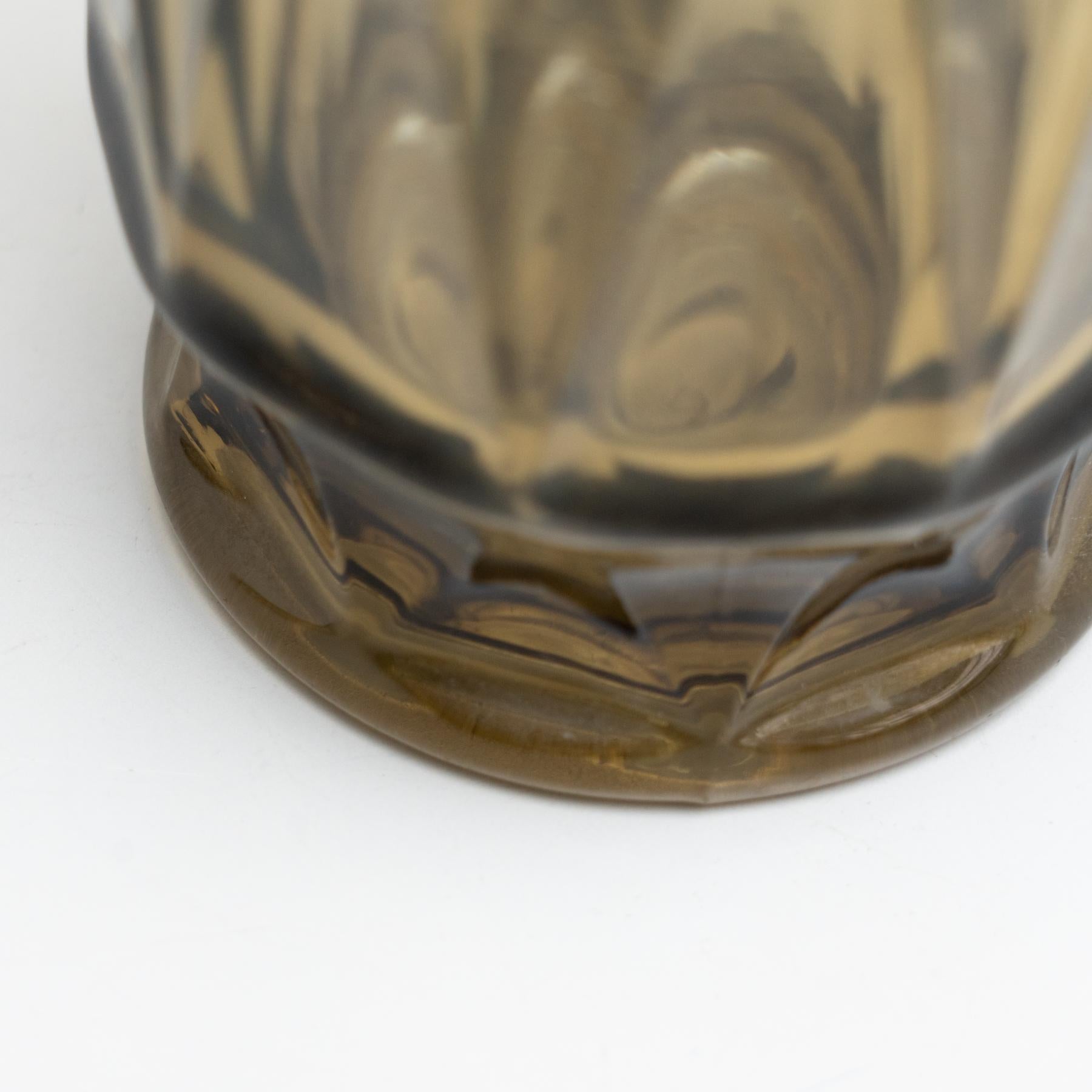 Late 20th Century Murano Glass Vase, circa 1970 For Sale